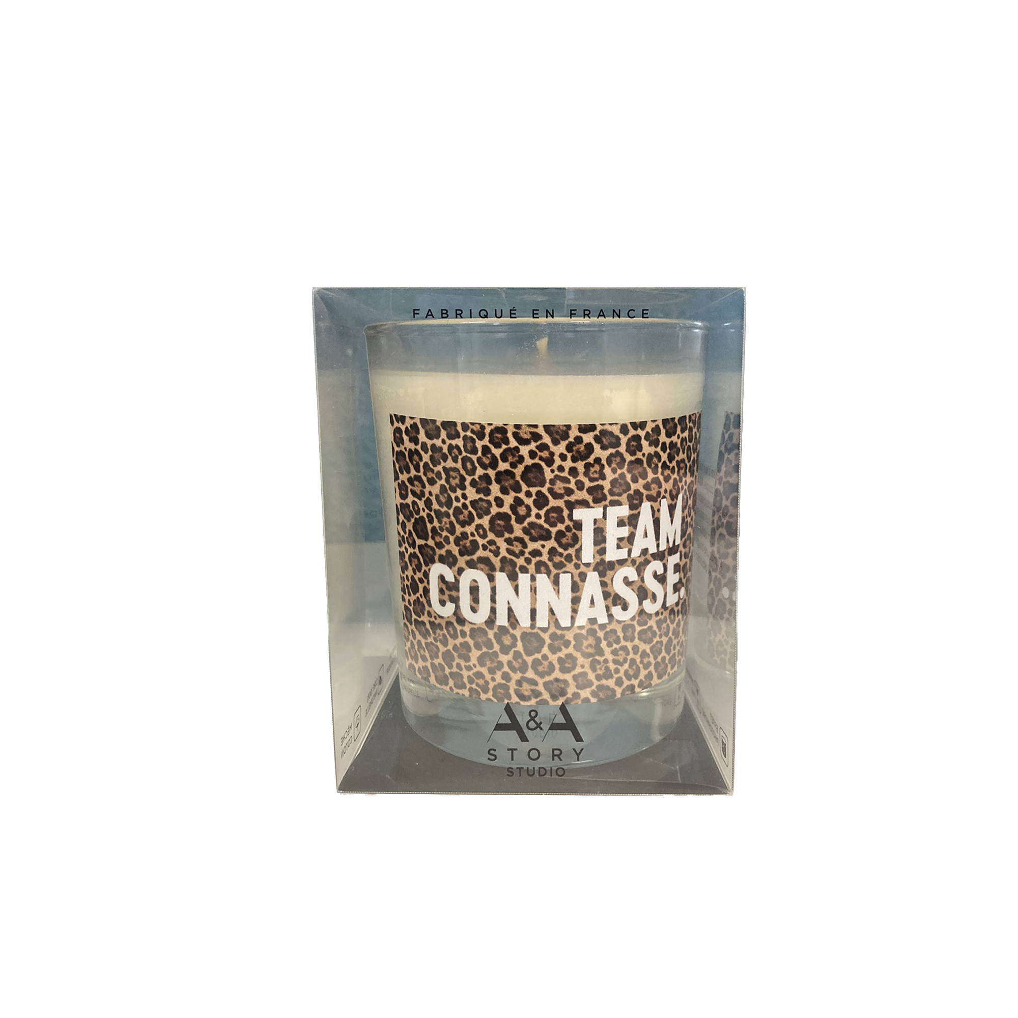 Bougie léopard Team Connasse