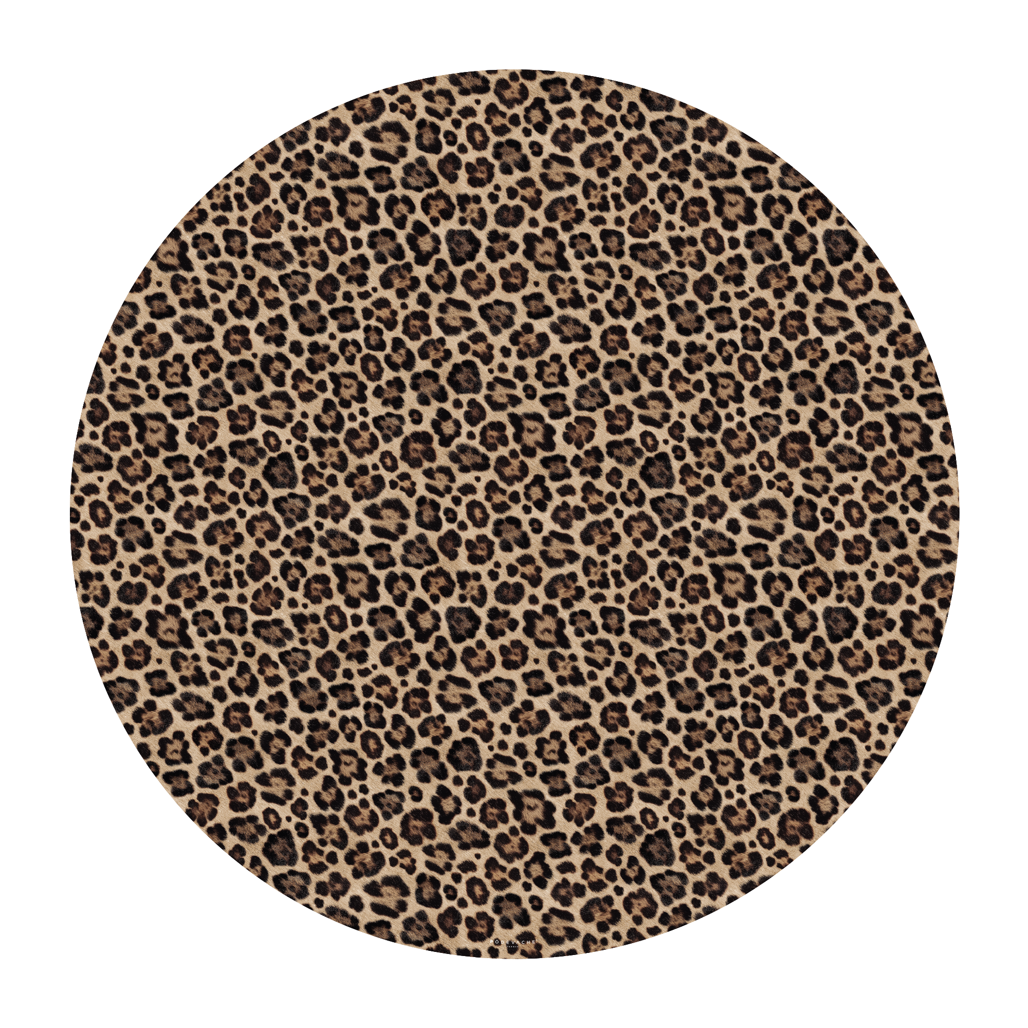 Jupe de sapin de Noël en vinyle Léopard