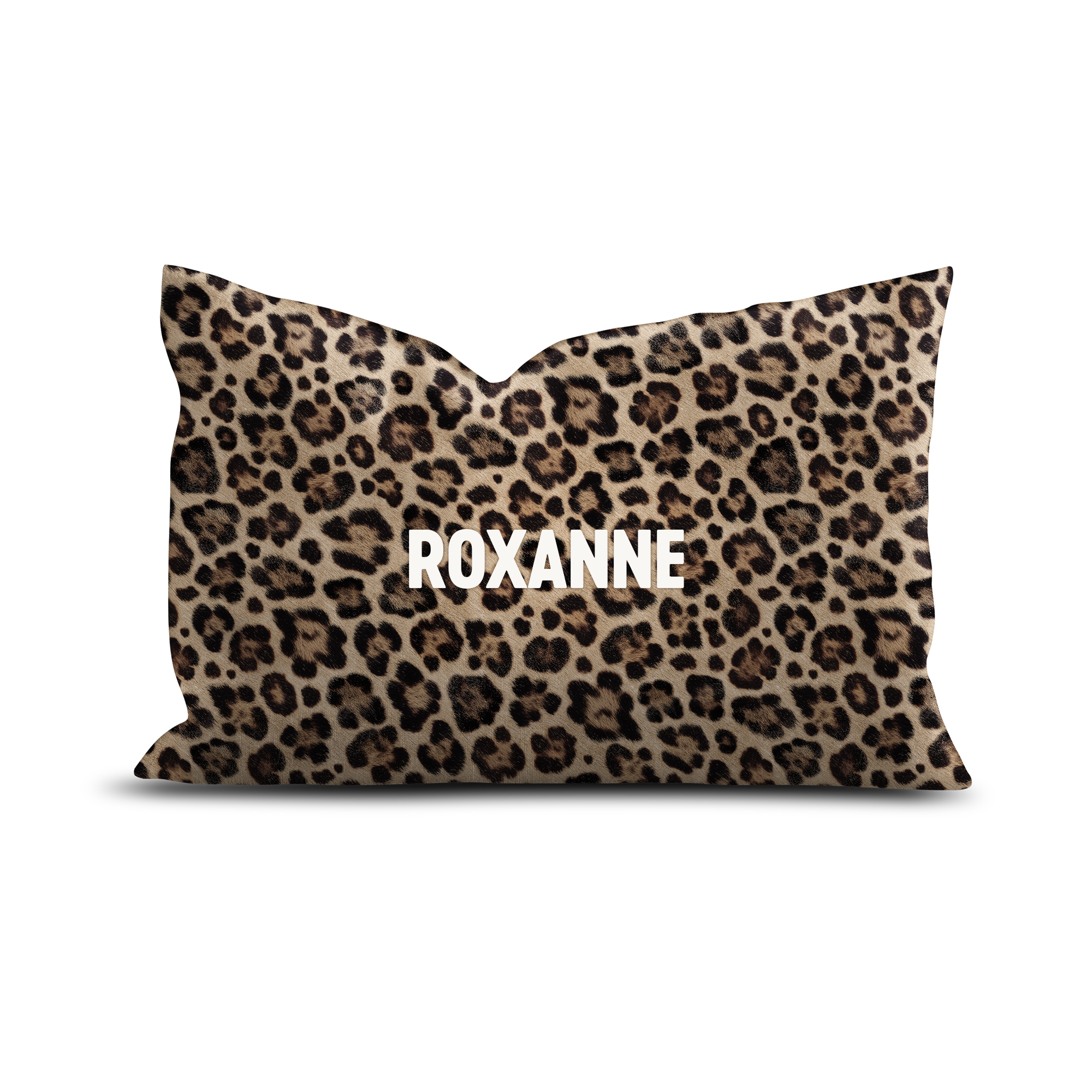 Coussin Velours Personnalisé Léopard New Leo