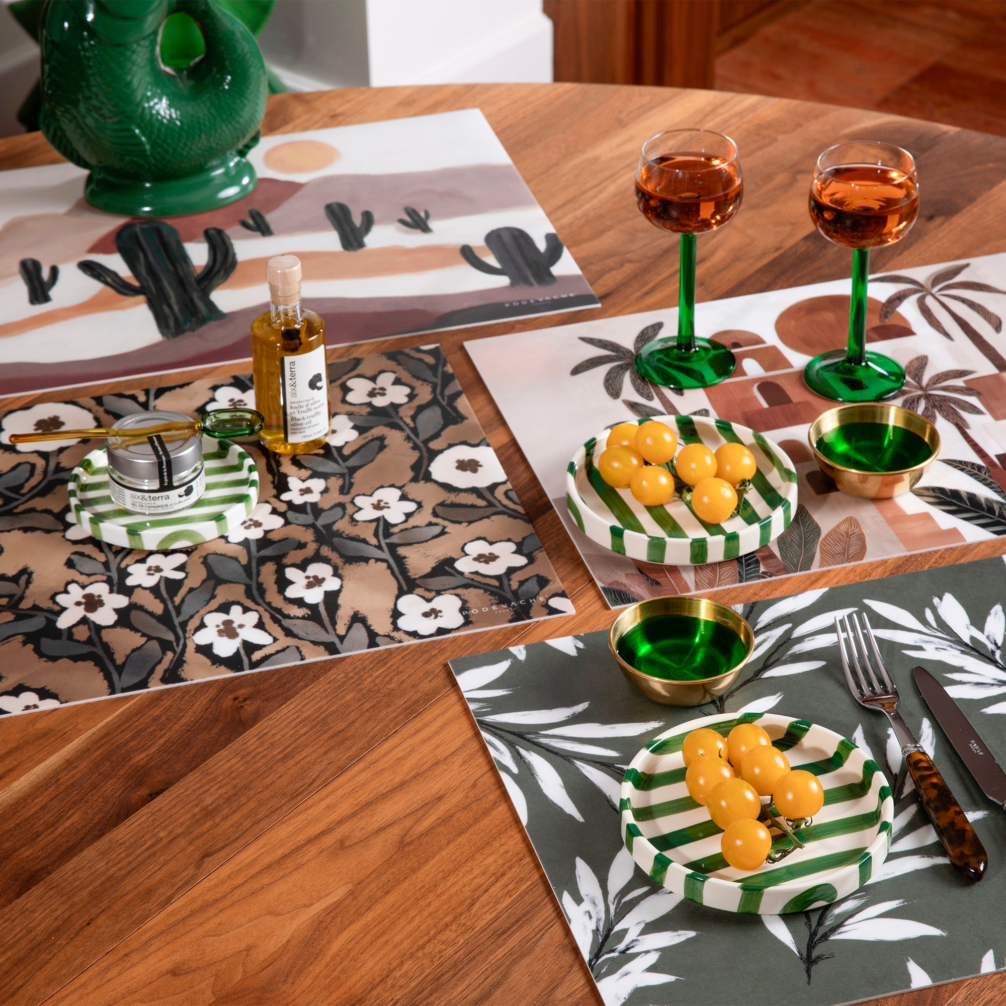 Set De Table Vinyle Kerouna