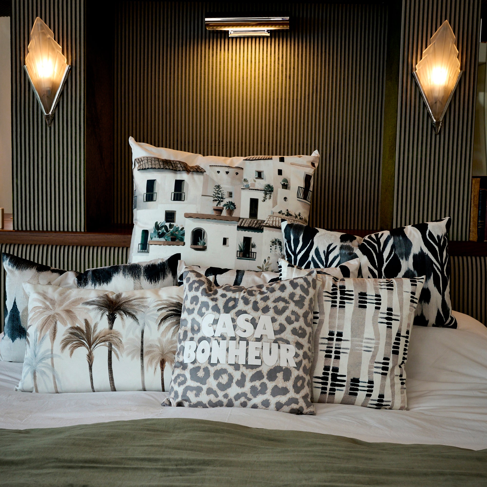 Coussin velours Kenitra