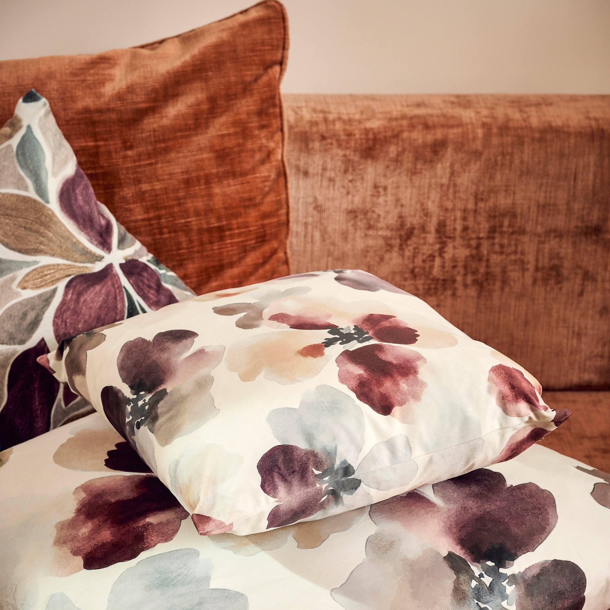 Coussin velours Eygalieres