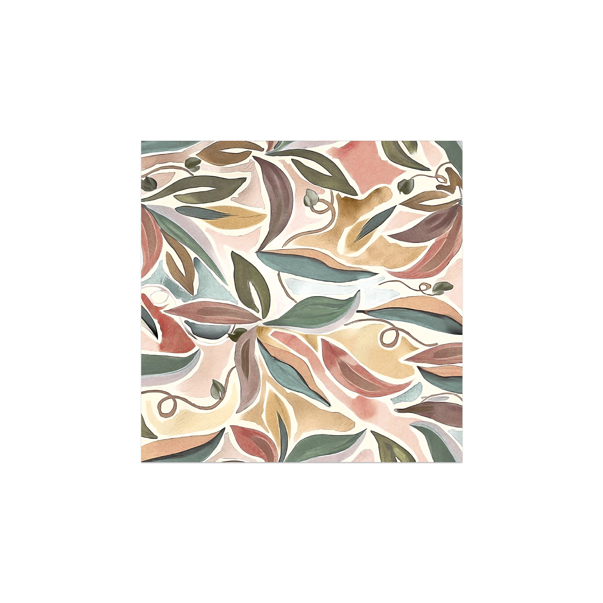 Lot de 6 dessous de verre vinyle Mouries