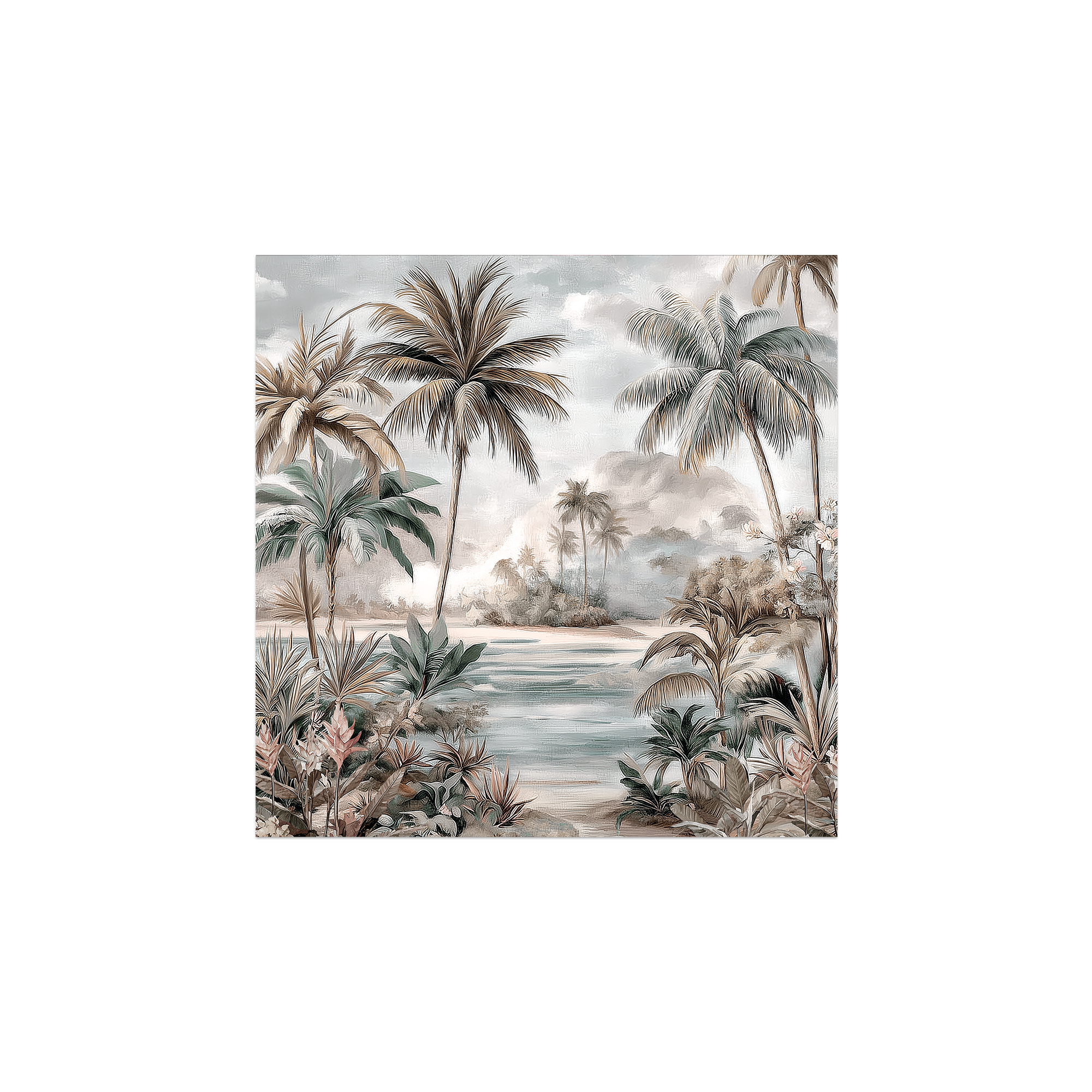 Lot de 6 dessous de verre vinyle Audial