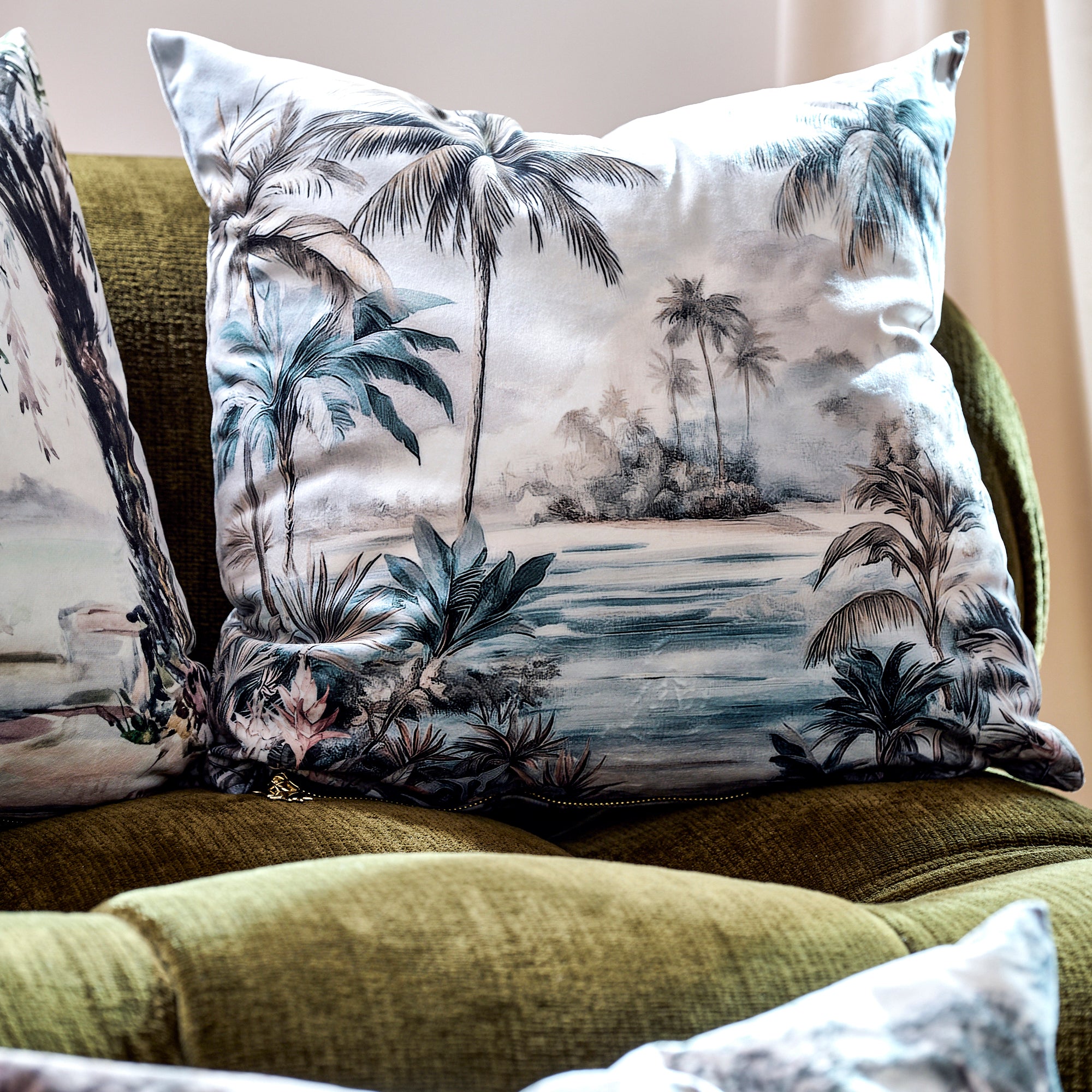 Coussin velours Audial