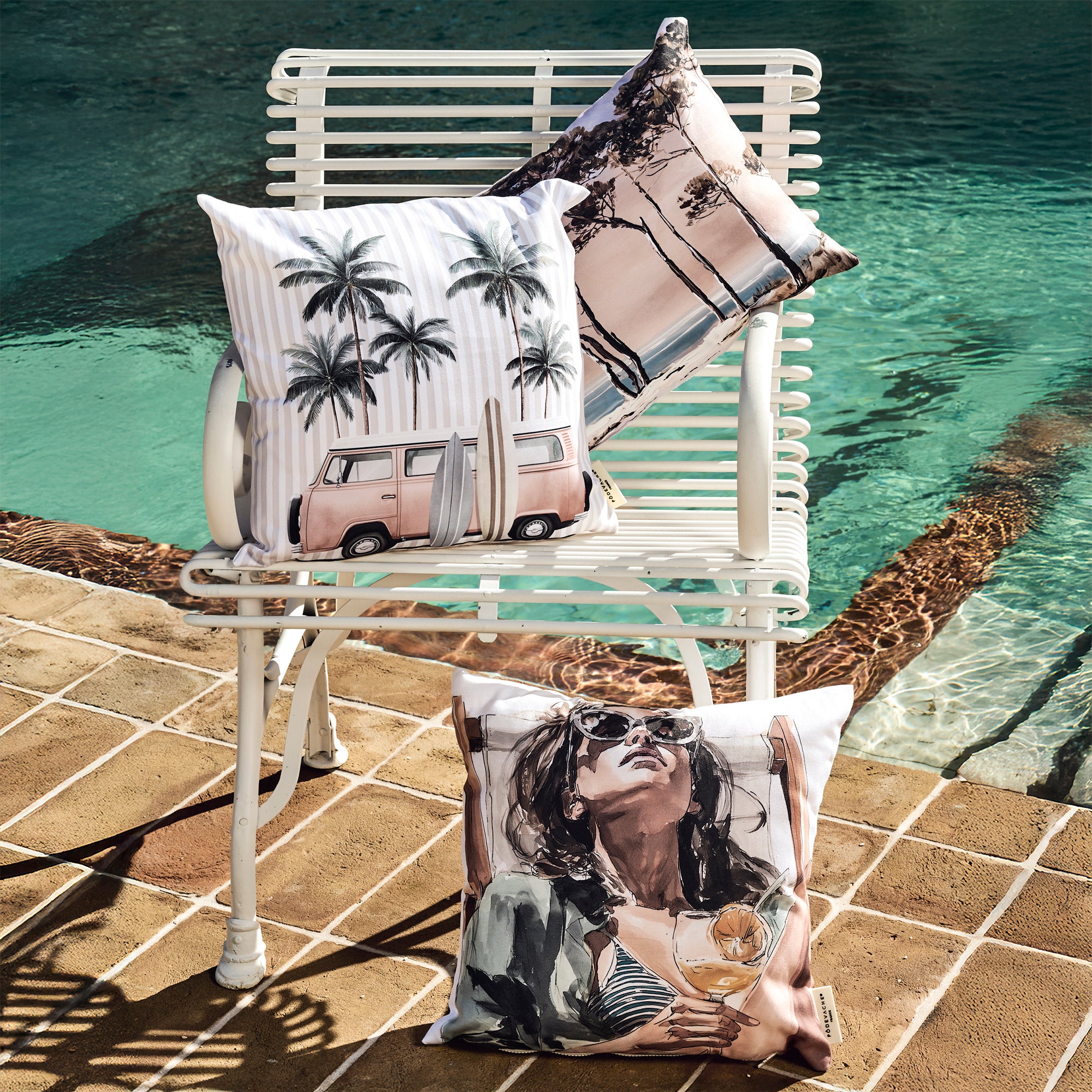 Coussin extérieur Tarascon