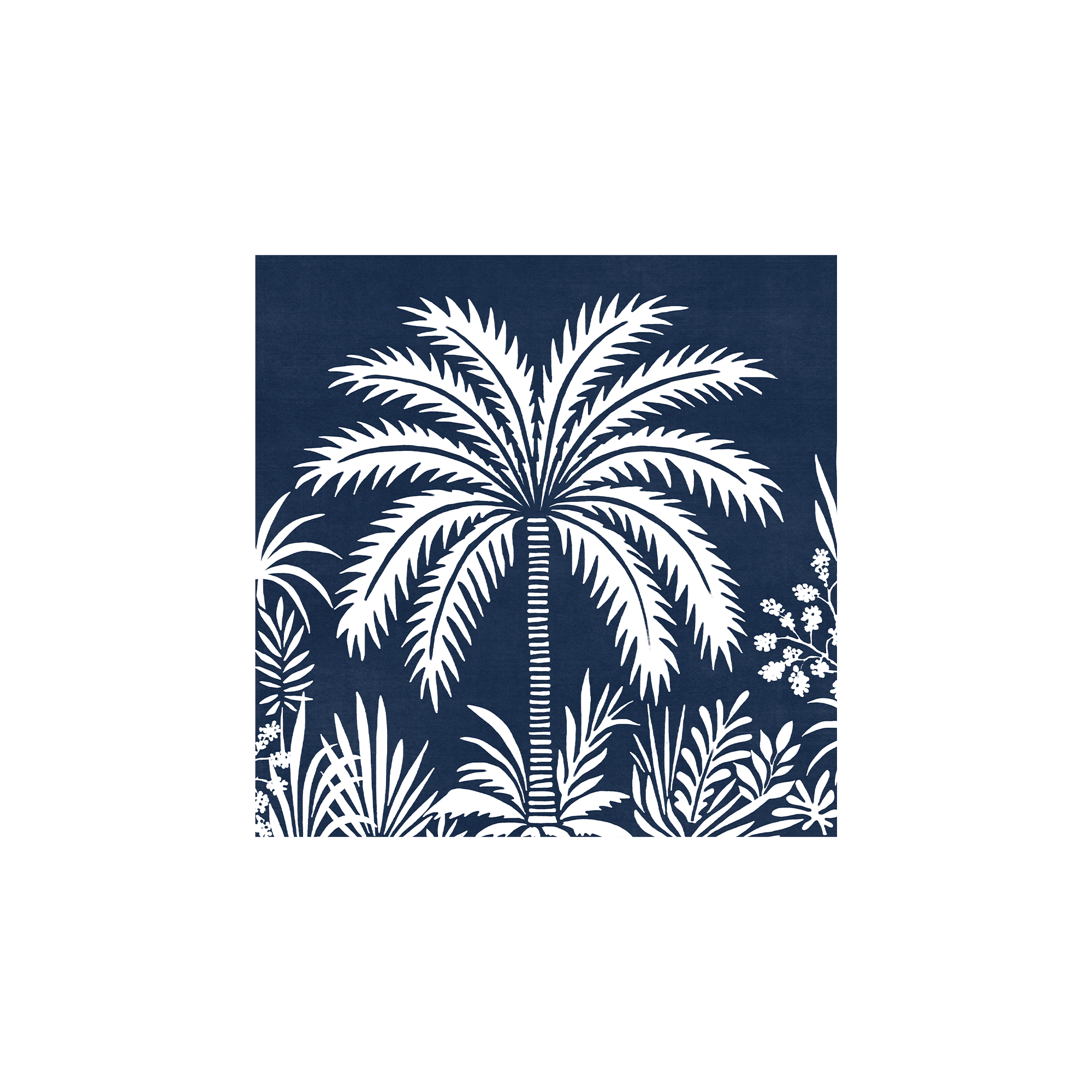 Lot de 6 dessous de verre vinyle Syros