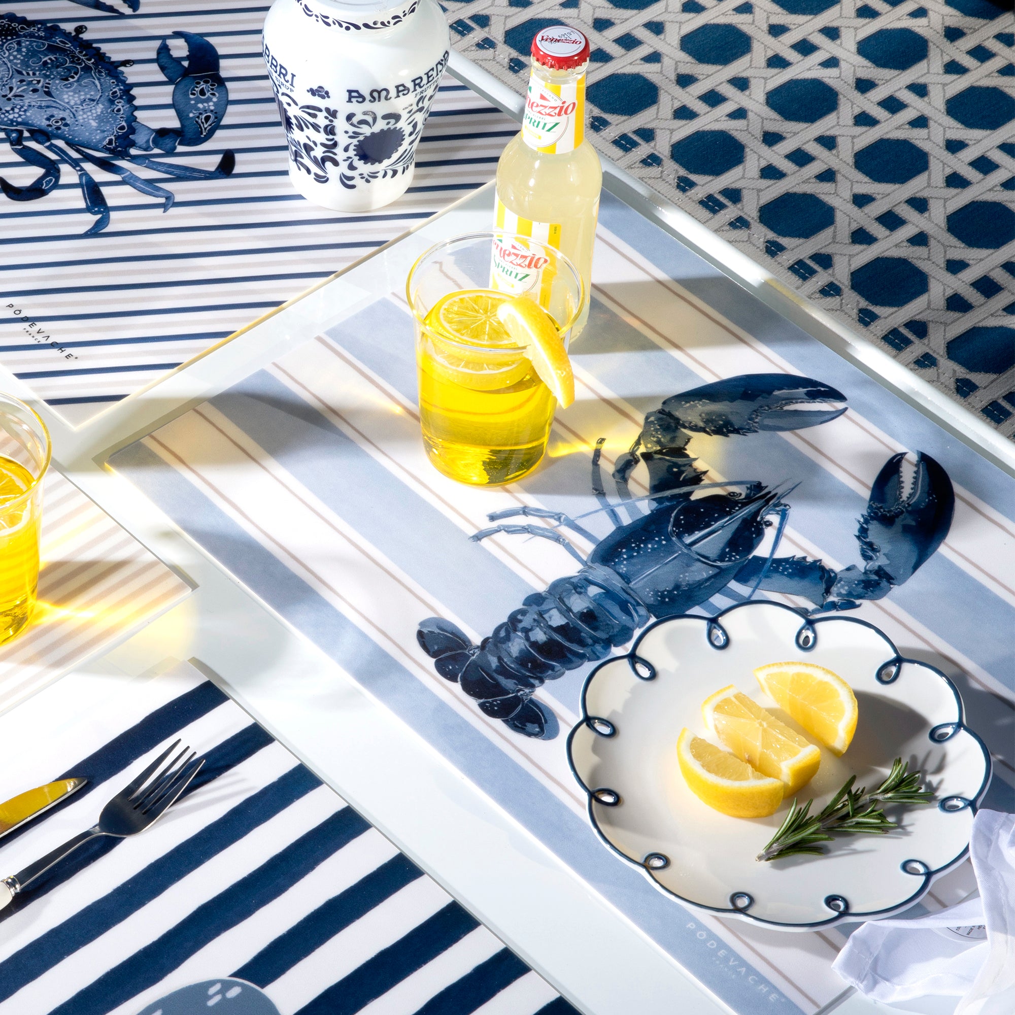 Set De Table Vinyle Schinoussa