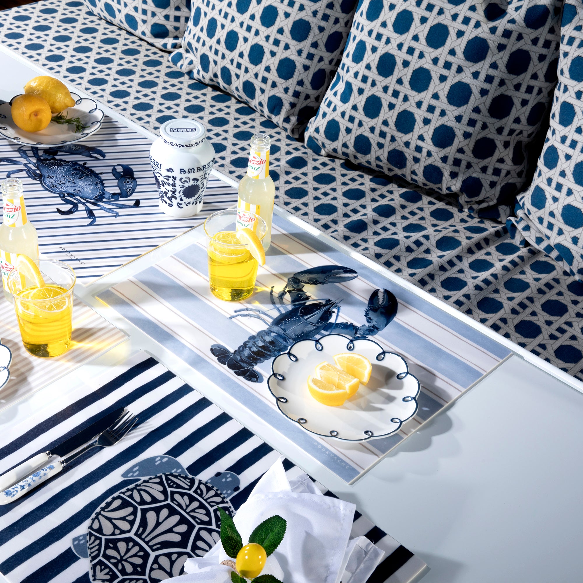 Set De Table Vinyle Schinoussa