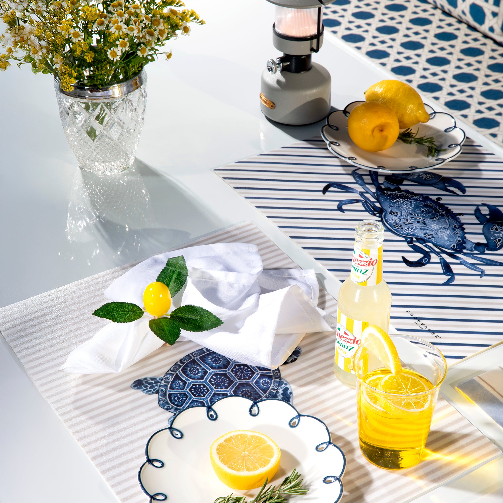 Set De Table Vinyle Imerovigli