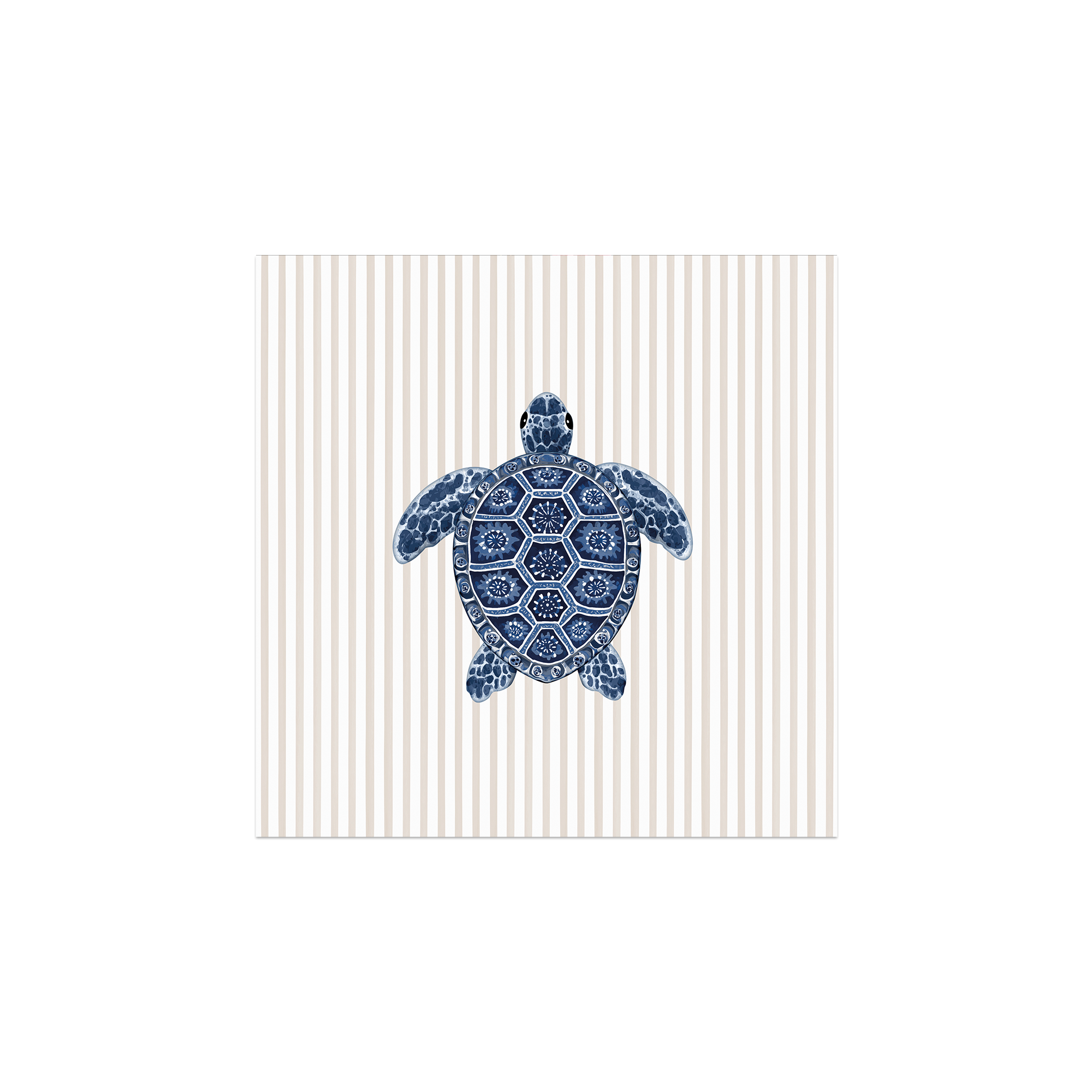 Lot de 6 dessous de verre vinyle Imerovigli