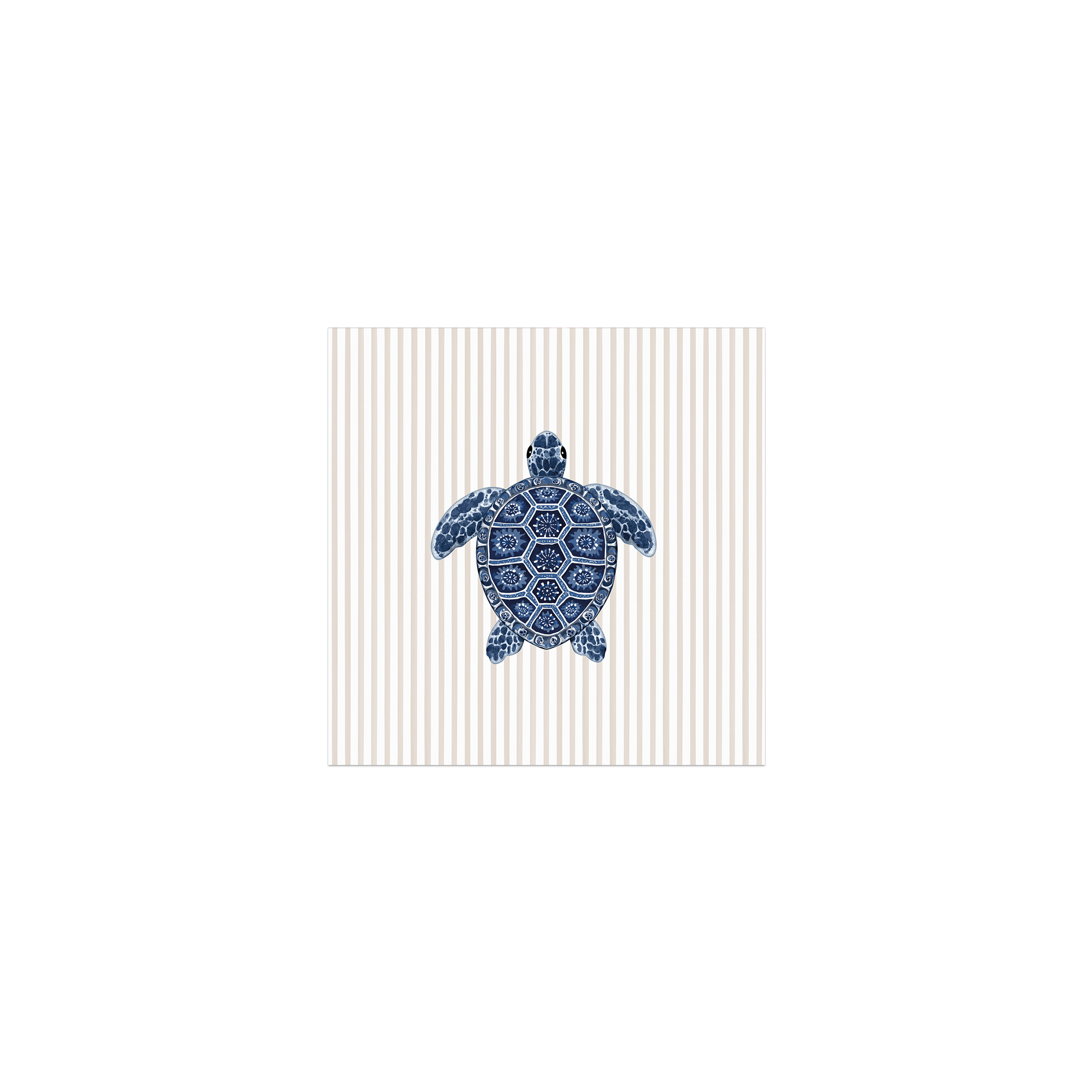 Lot de 6 dessous de verre vinyle Imerovigli