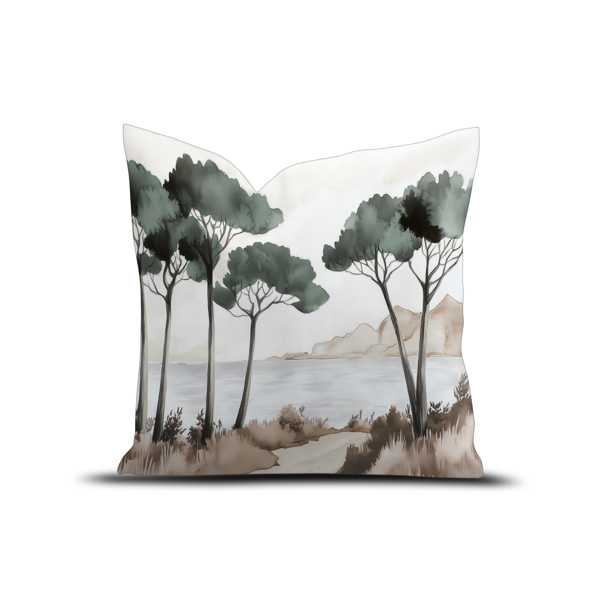 Coussin velours Strapouries