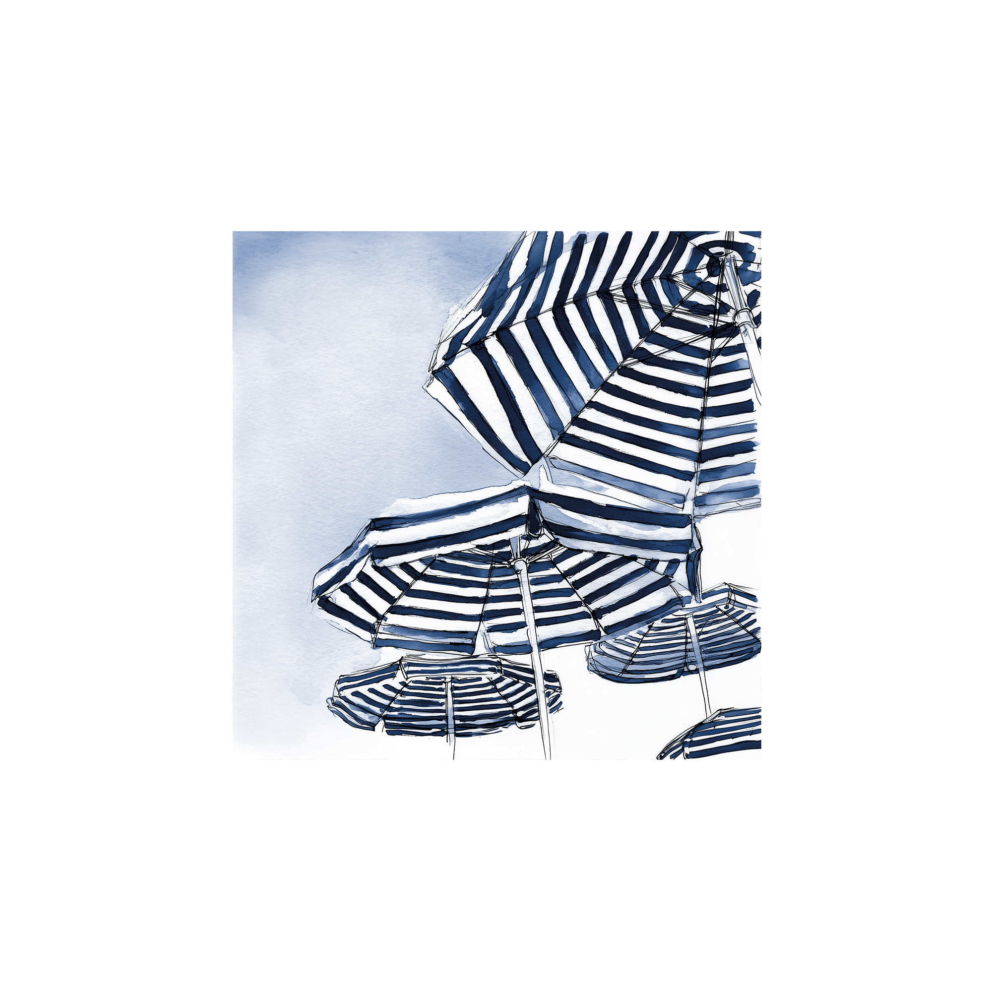 Lot de 6 dessous de verre vinyle Chora