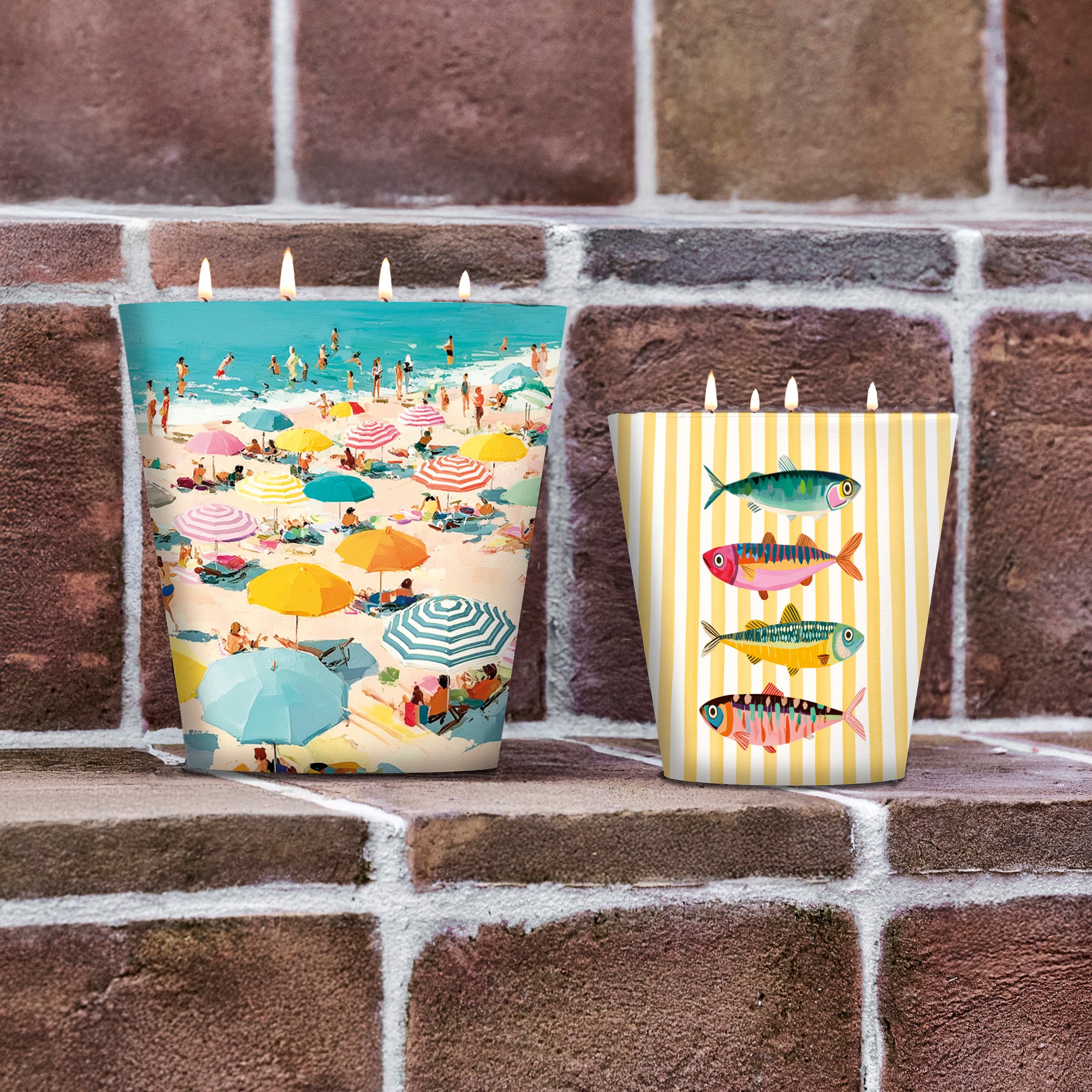 Bougie Parfumée Tikal - Fleur D’oranger / Lavande / Citron