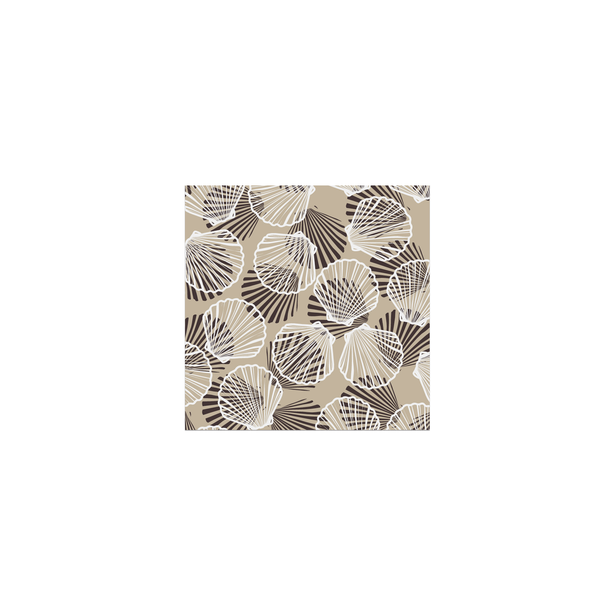 Lot de 6 dessous de verre vinyle Acropores