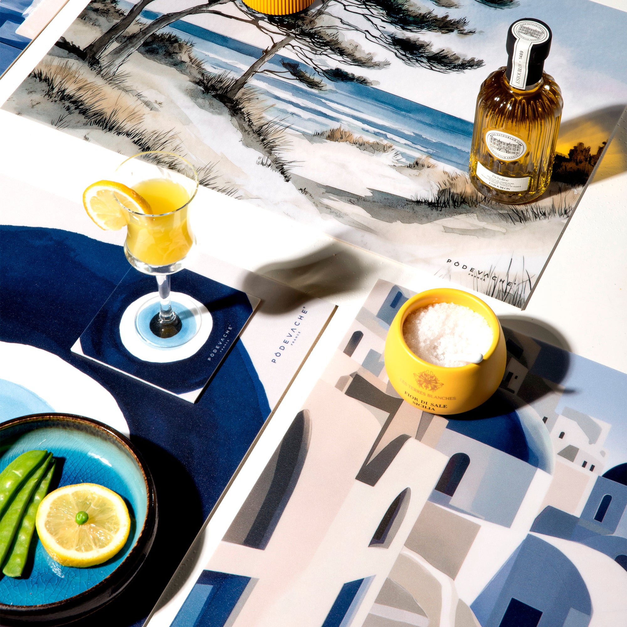 Set De Table Vinyle Thirassia