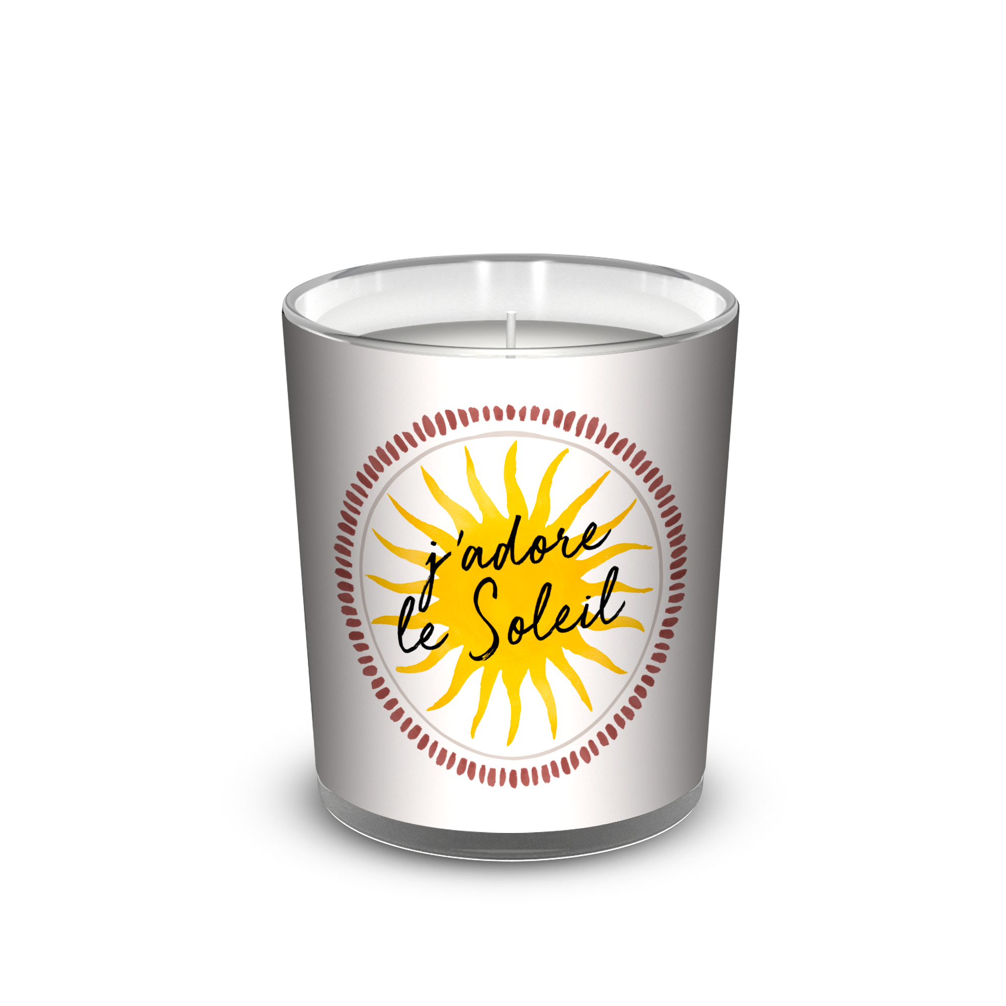 Bougie parfumée J'adore le Soleil