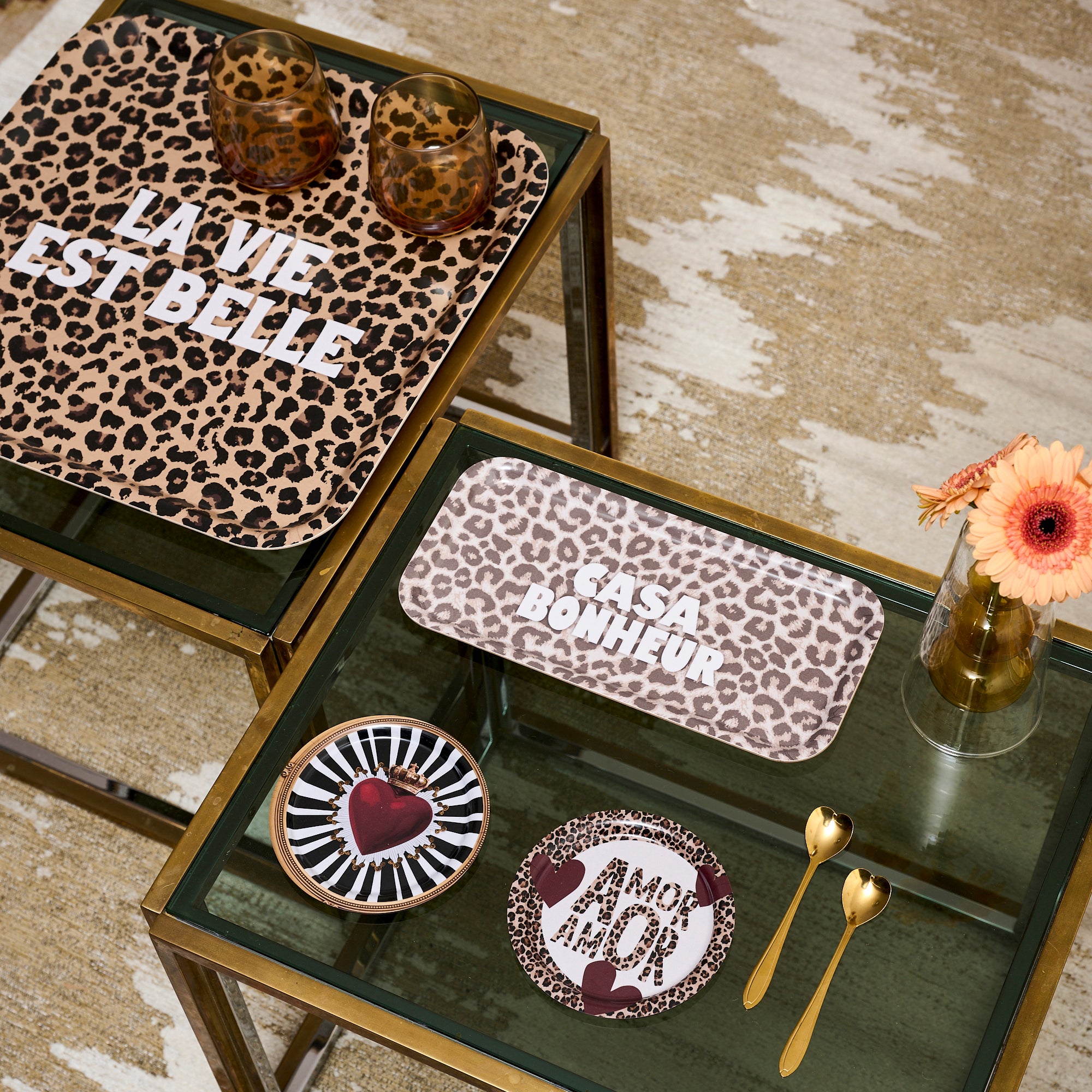 Vide poche en bois rond Amor Amor