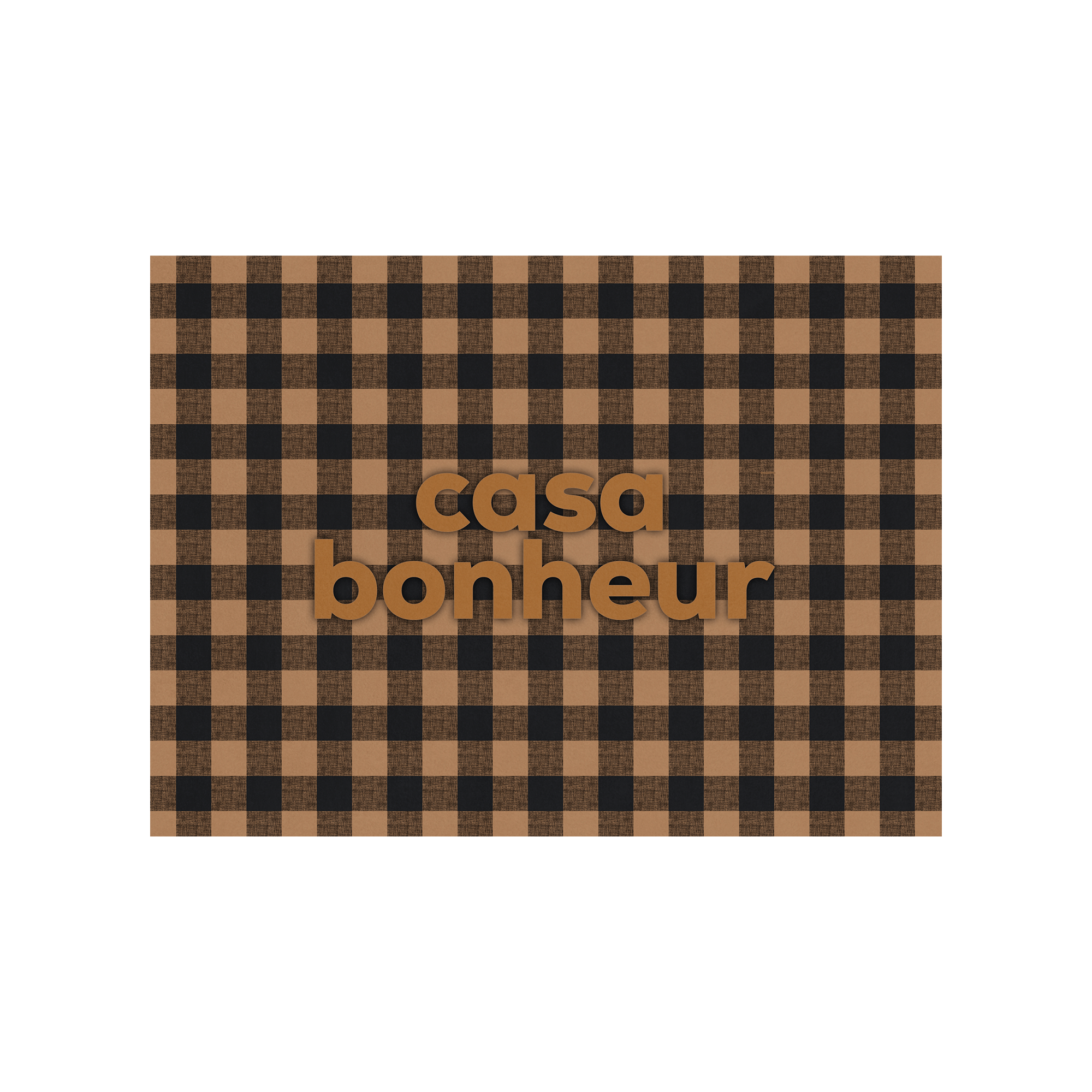 Set De Table Vinyle Casa Bonheur