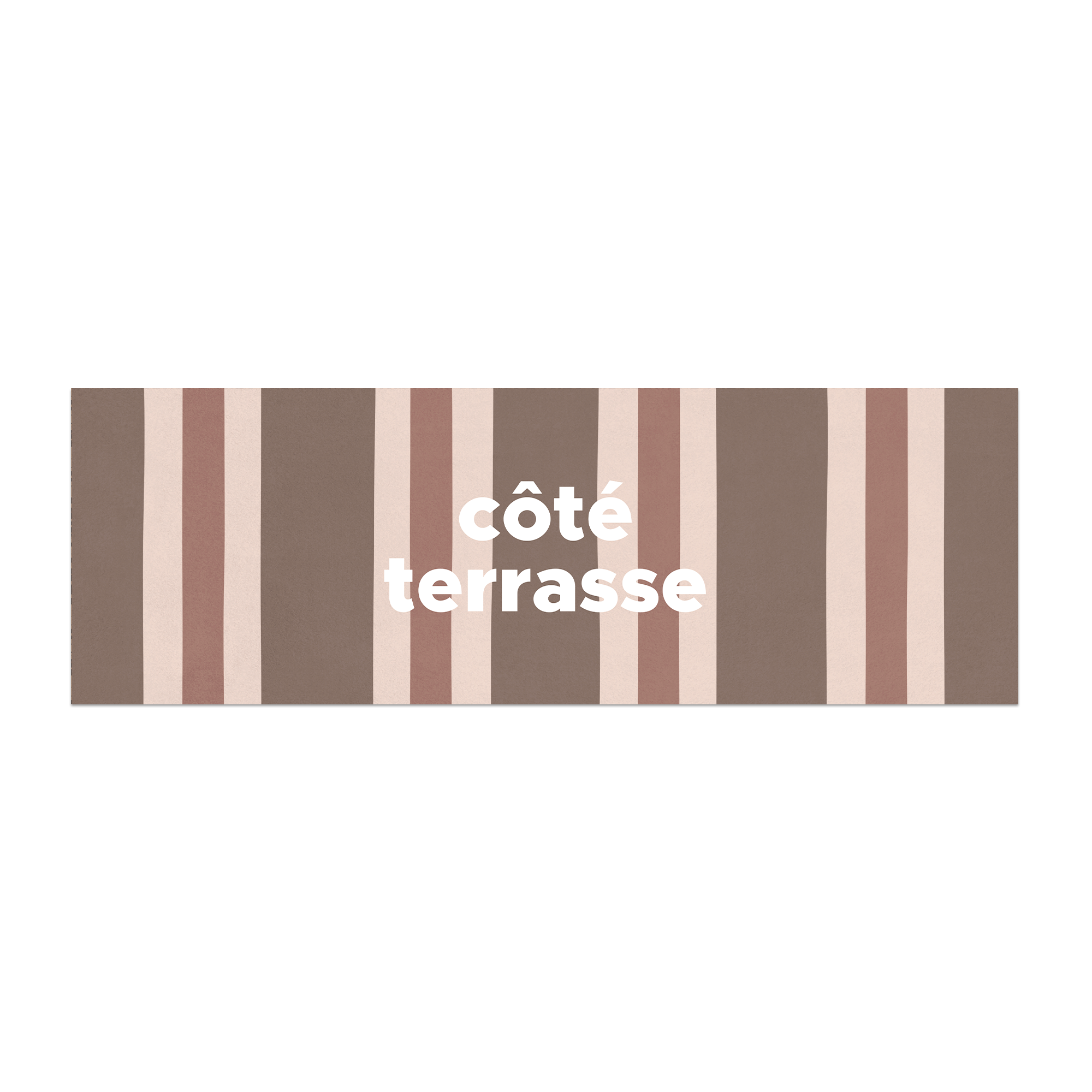 Tapis Vinyle Stripe Terrasse