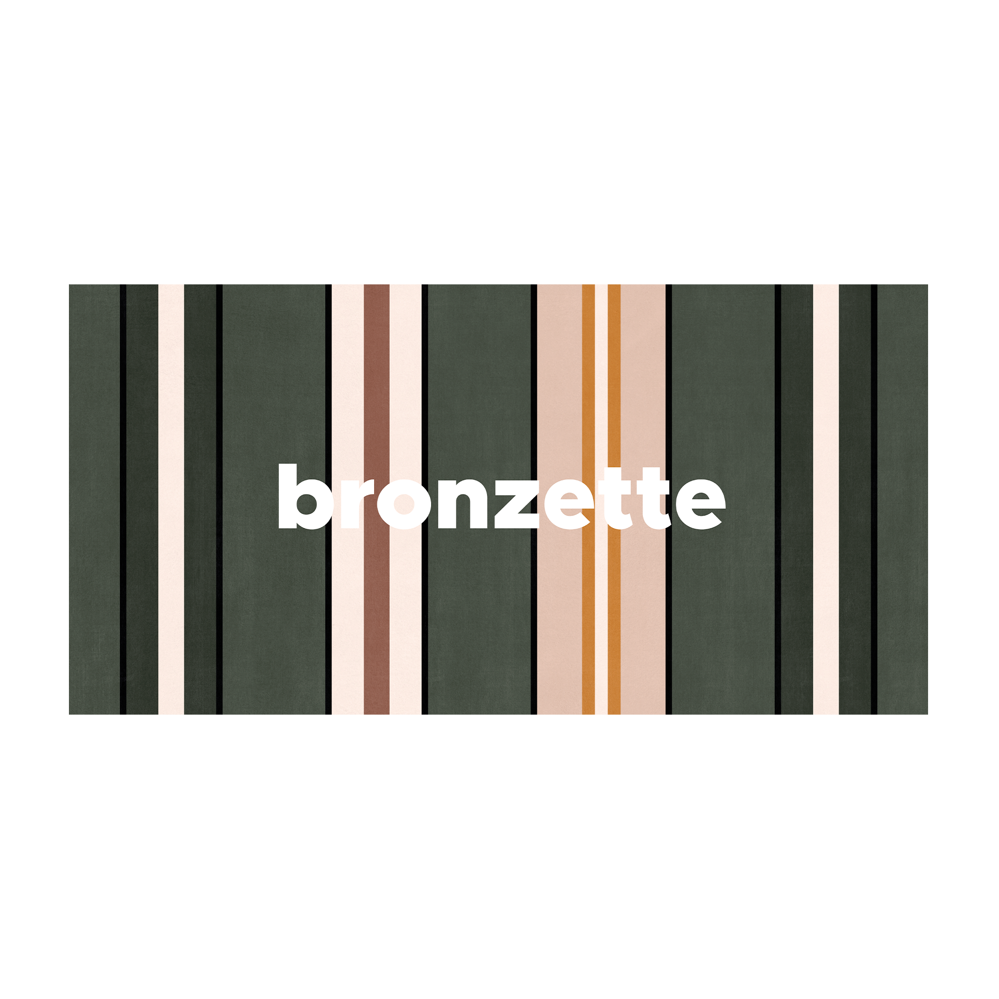 Tapis Vinyle Stripe Bronzette