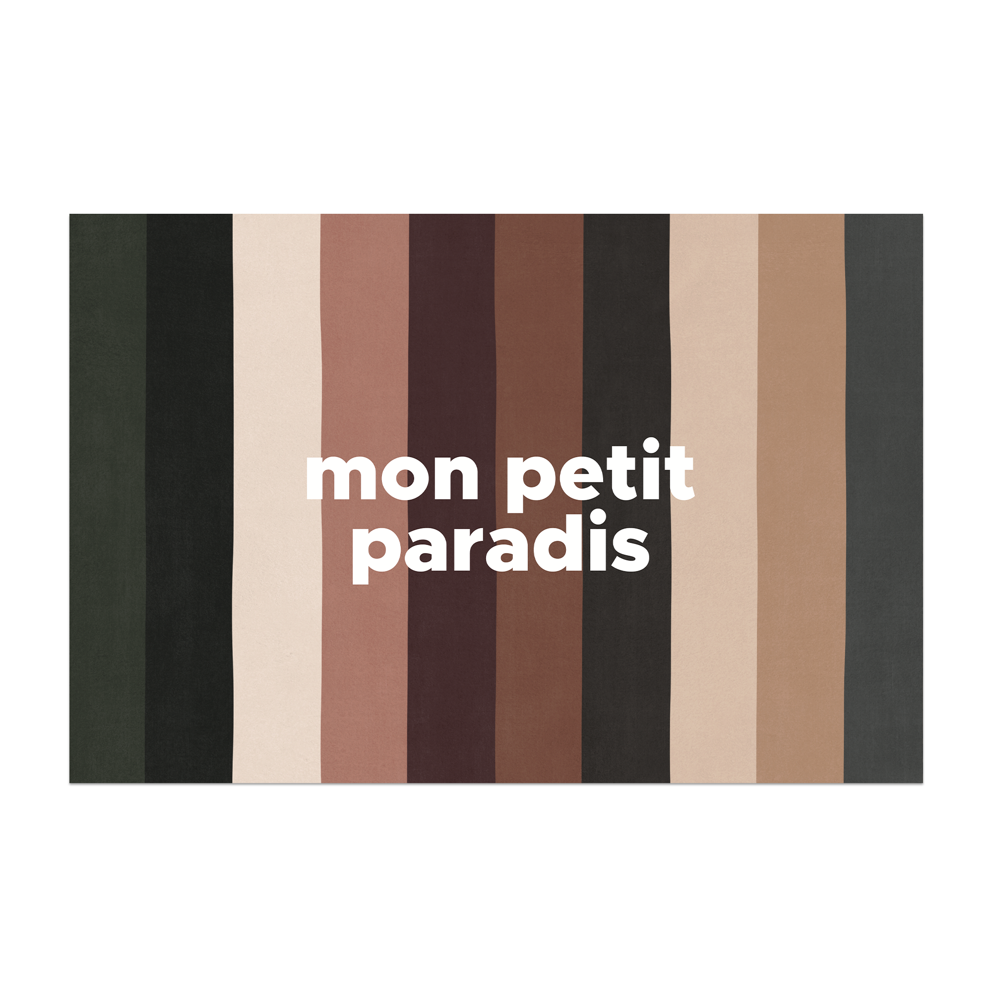 Tapis Vinyle Stripe Paradis