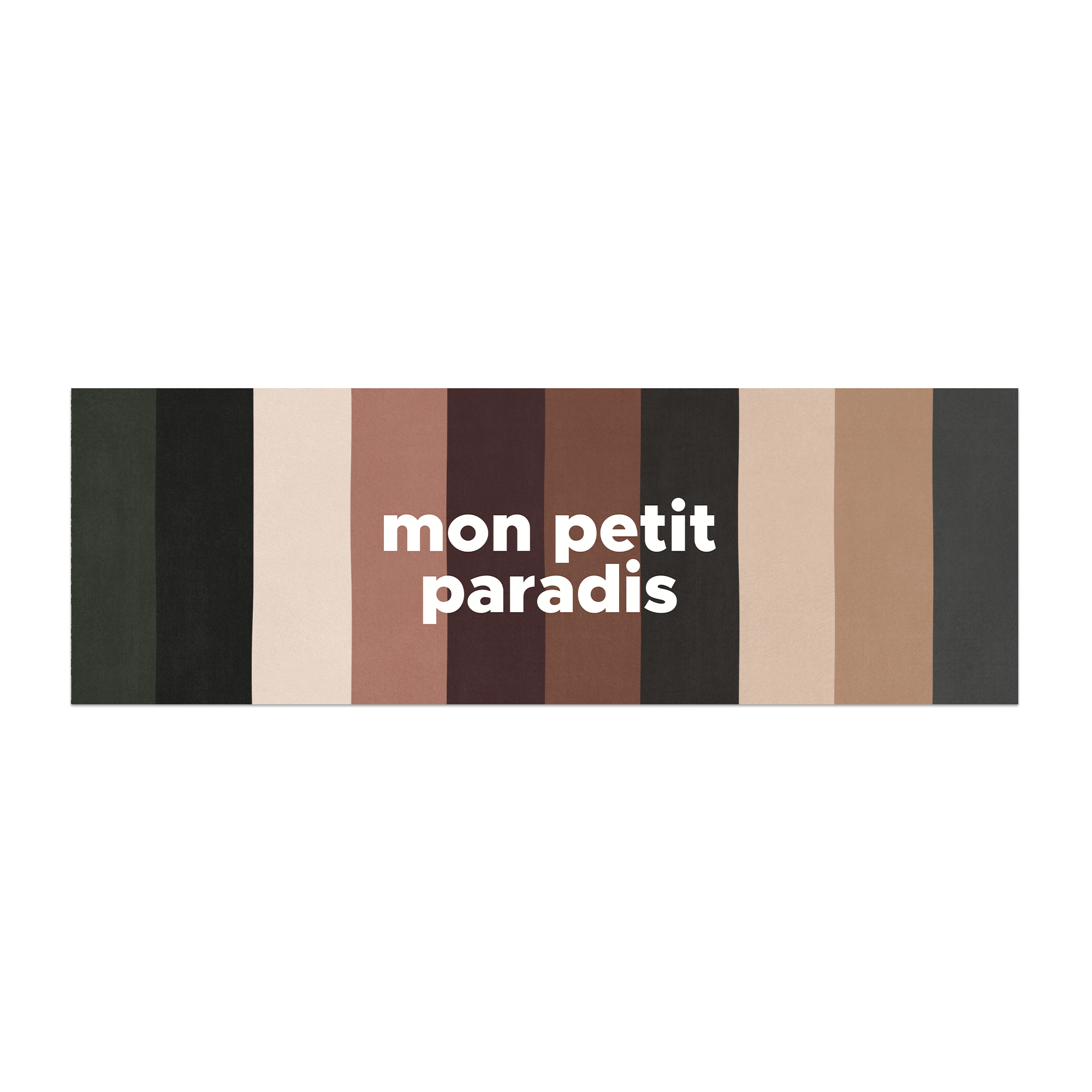 Tapis Vinyle Stripe Paradis