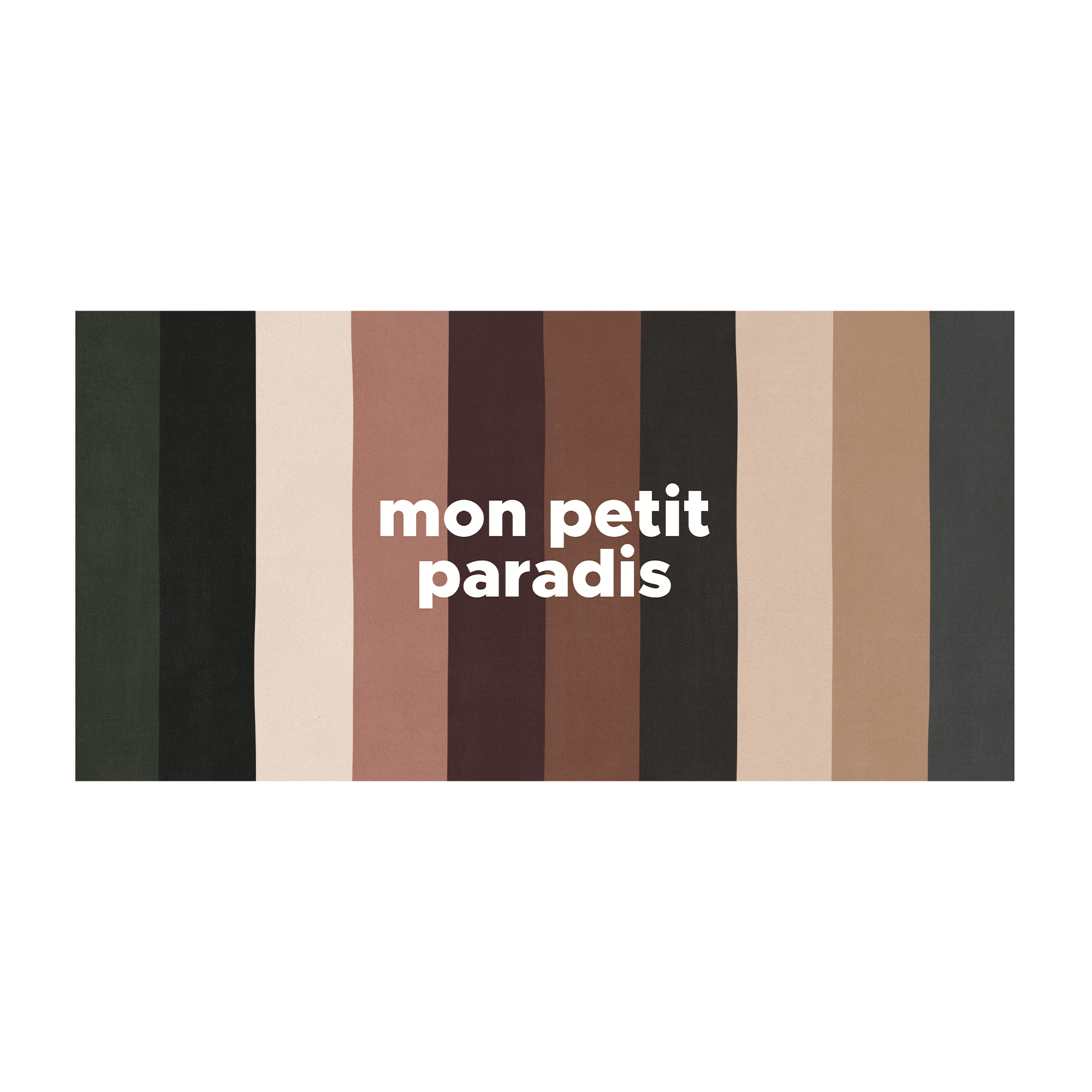 Tapis Vinyle Stripe Paradis