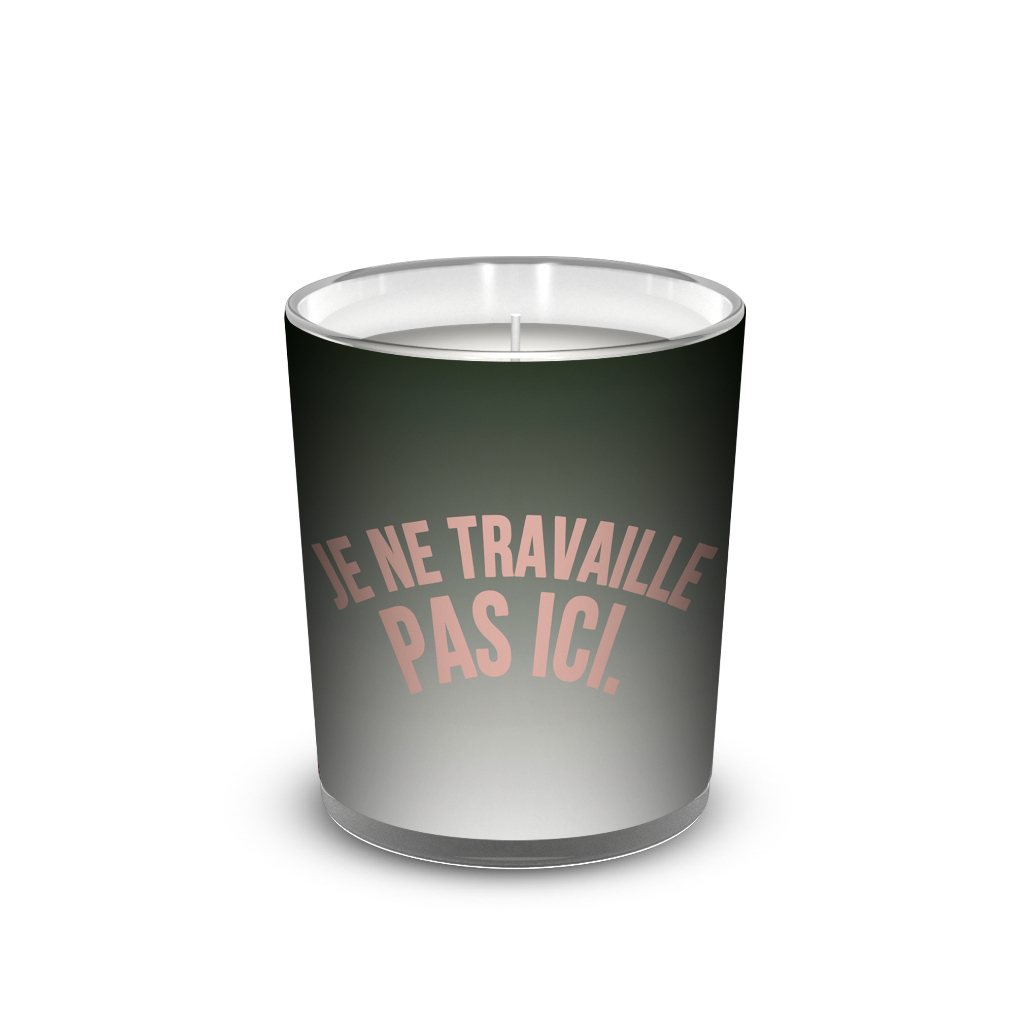 Bougie parfumée Travaille pas Ici
