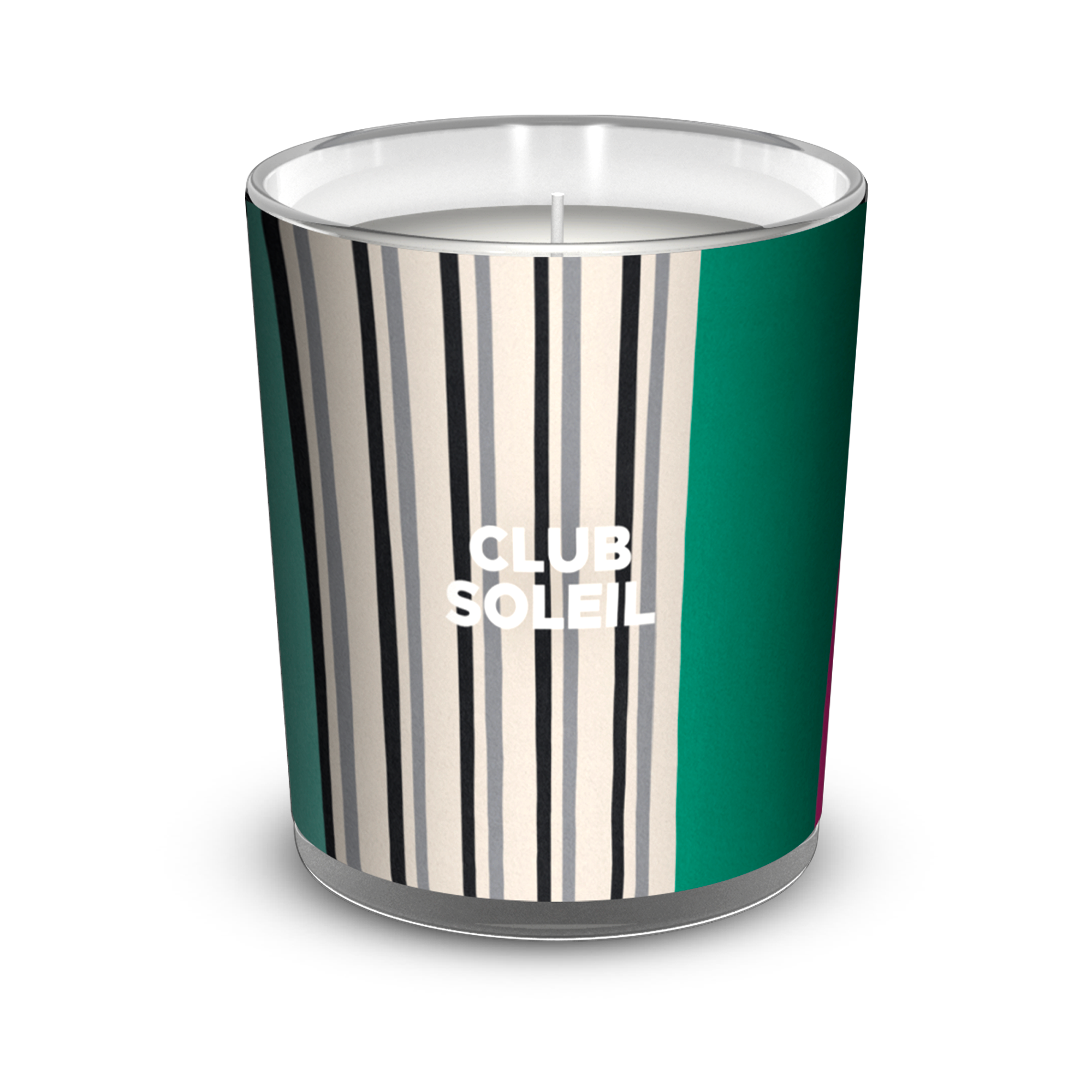 Bougie parfumée Stripe Club Soleil