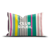 Coussin en polyester rectangulaire — modèle extérieur Stripe Club Soleil