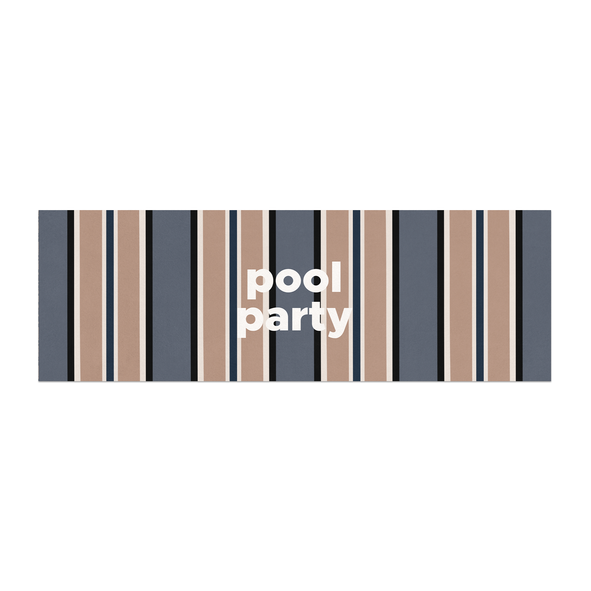 Tapis Vinyle Stripe Pool Party