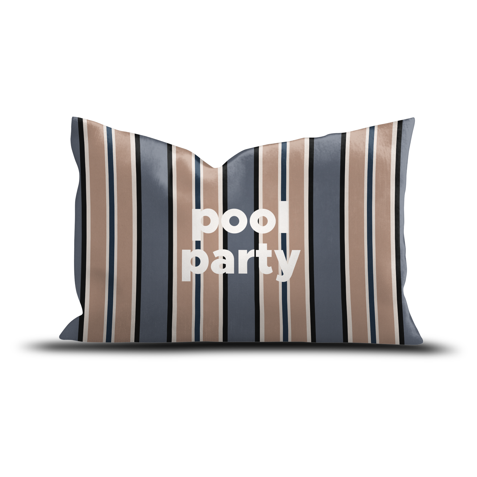Coussin extérieur Stripe Pool Party