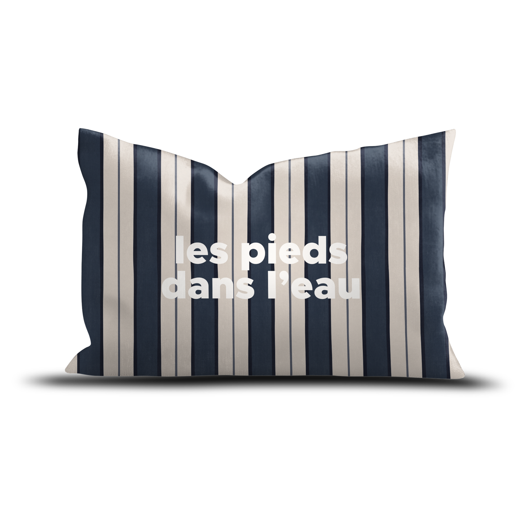 Coussin extérieur Stripe Pieds Eau