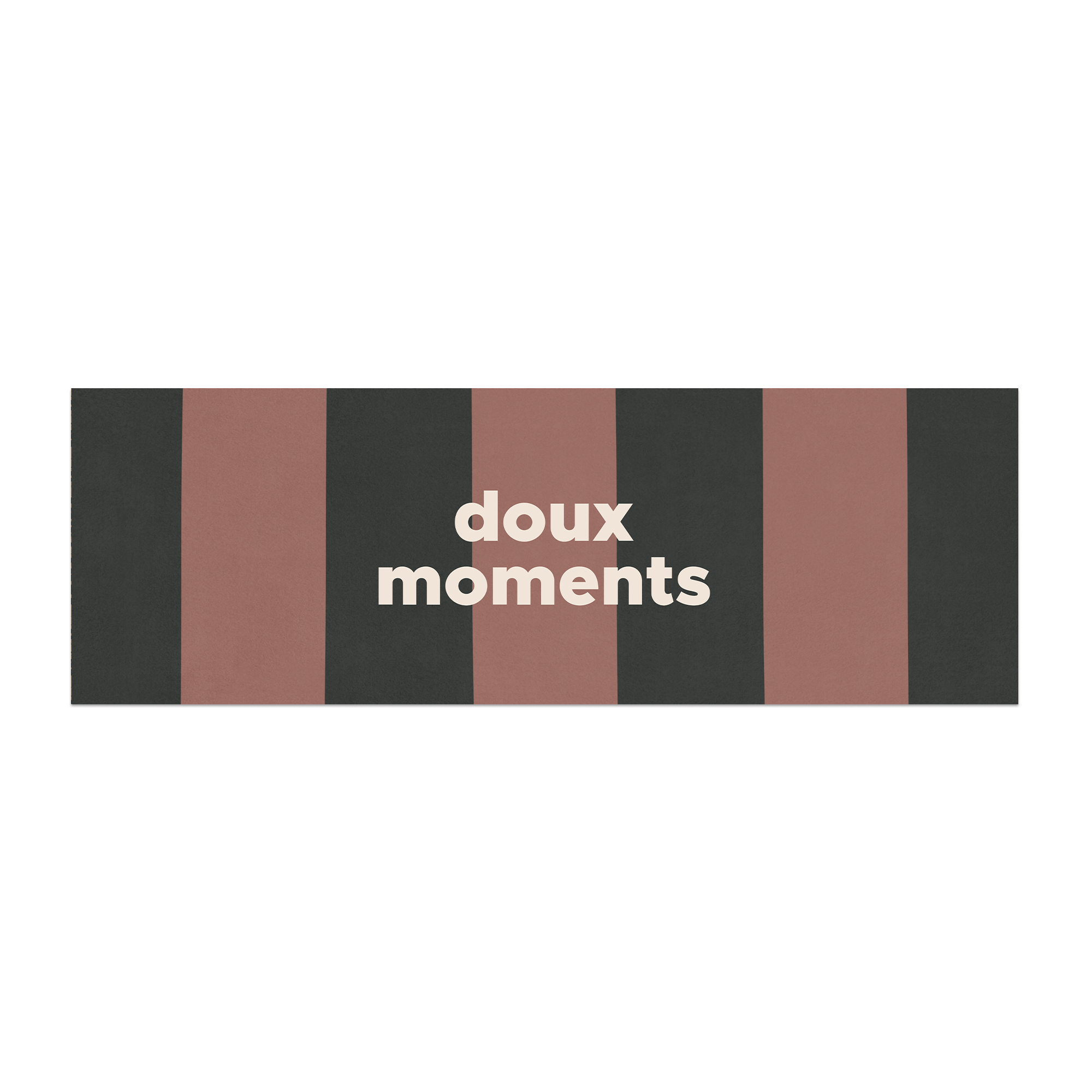 Tapis Vinyle Stripe Doux Moments