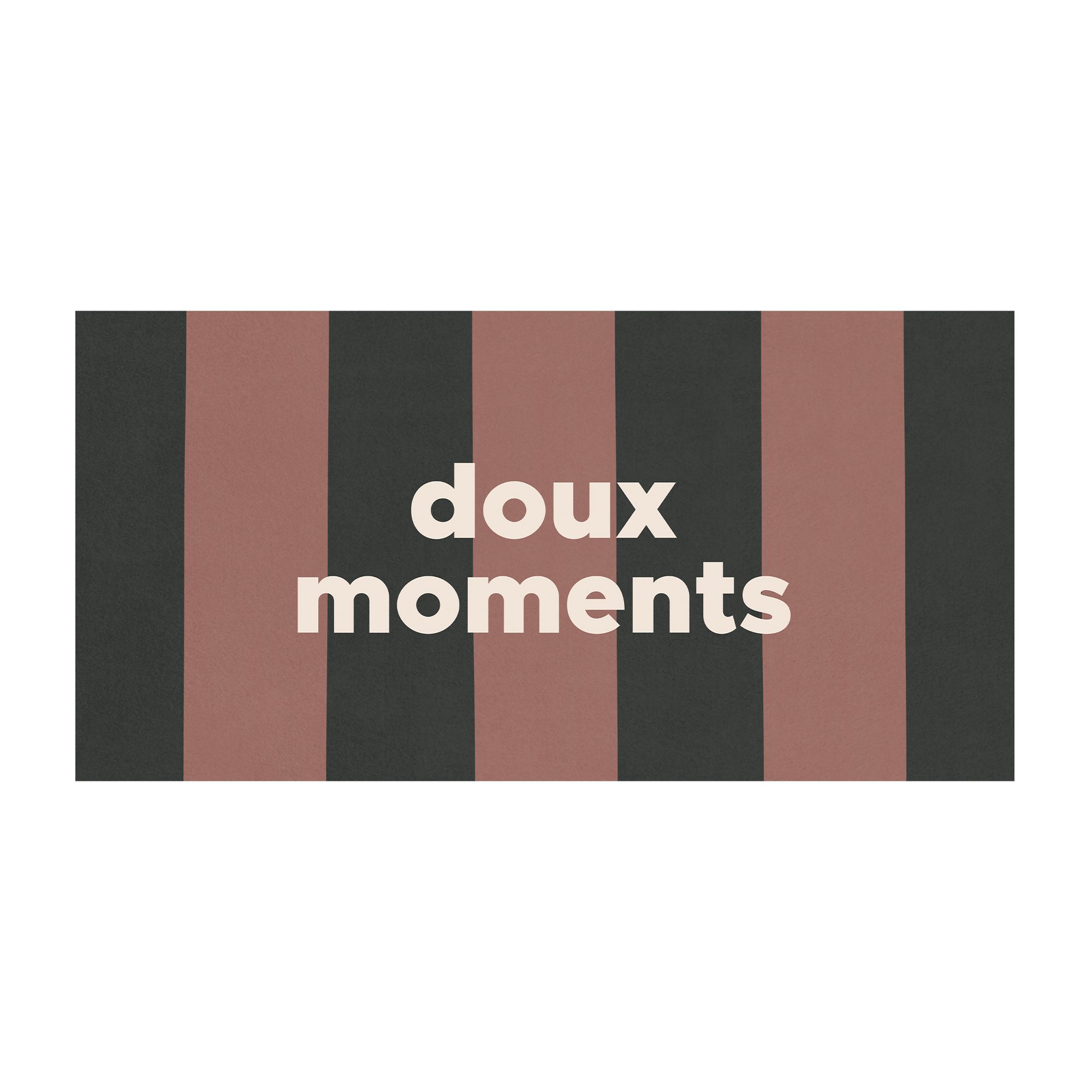Tapis Vinyle Stripe Doux Moments