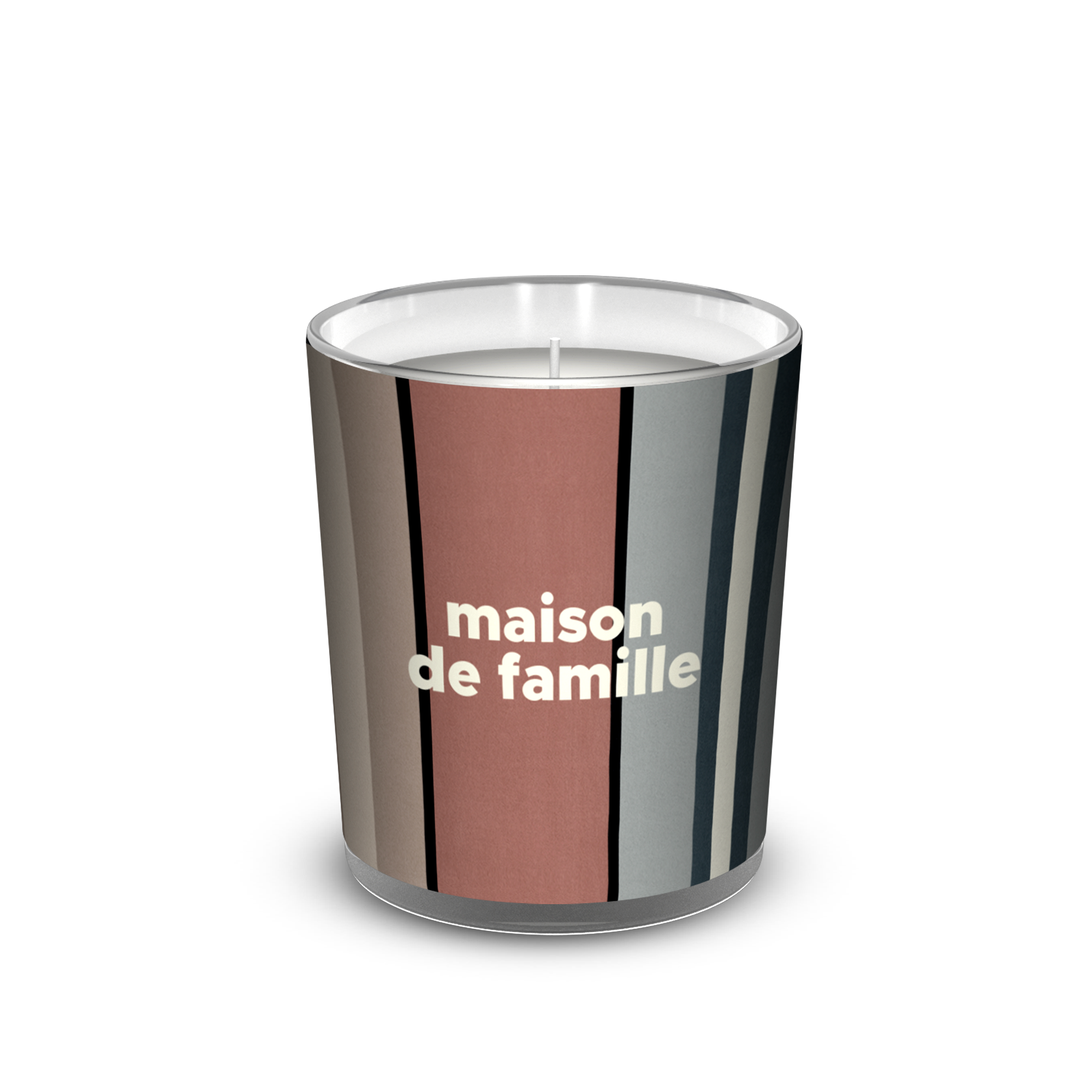 Bougie parfumée Stripe Maison Famille