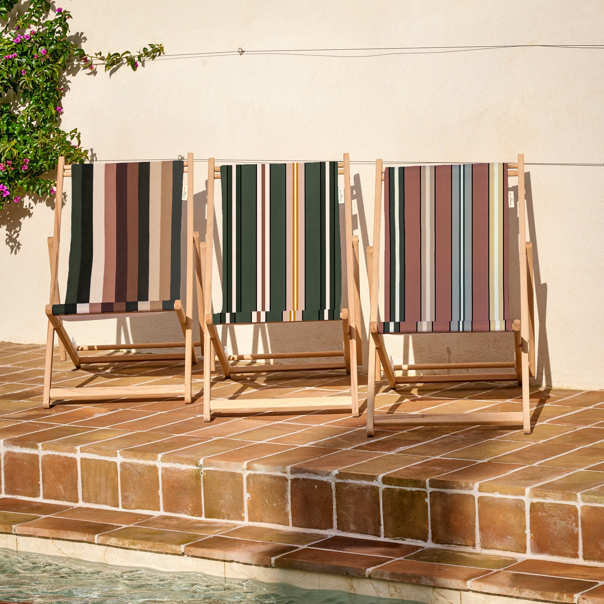 Chilienne Stripe Maison Famille