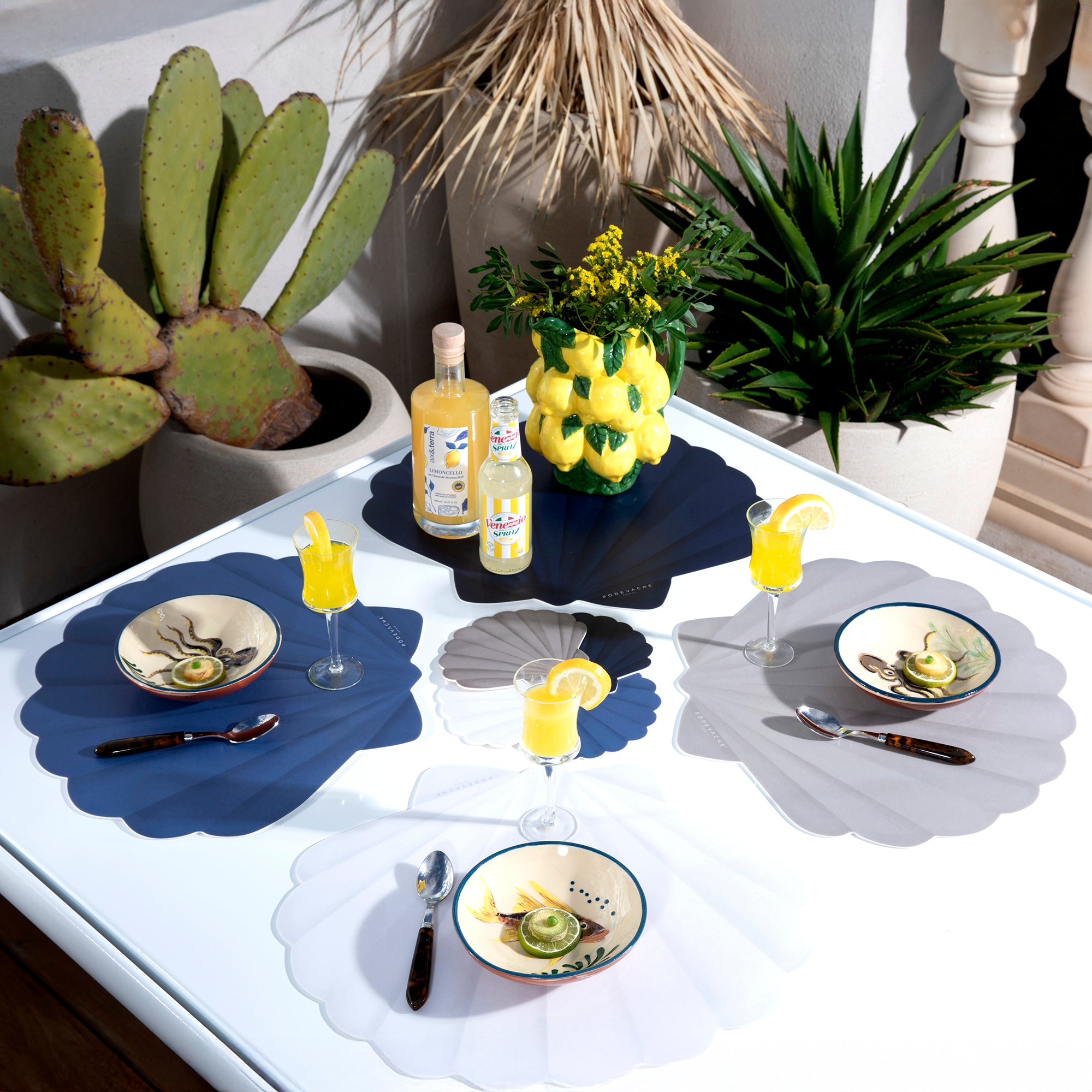 Set de table vinyle Pecten