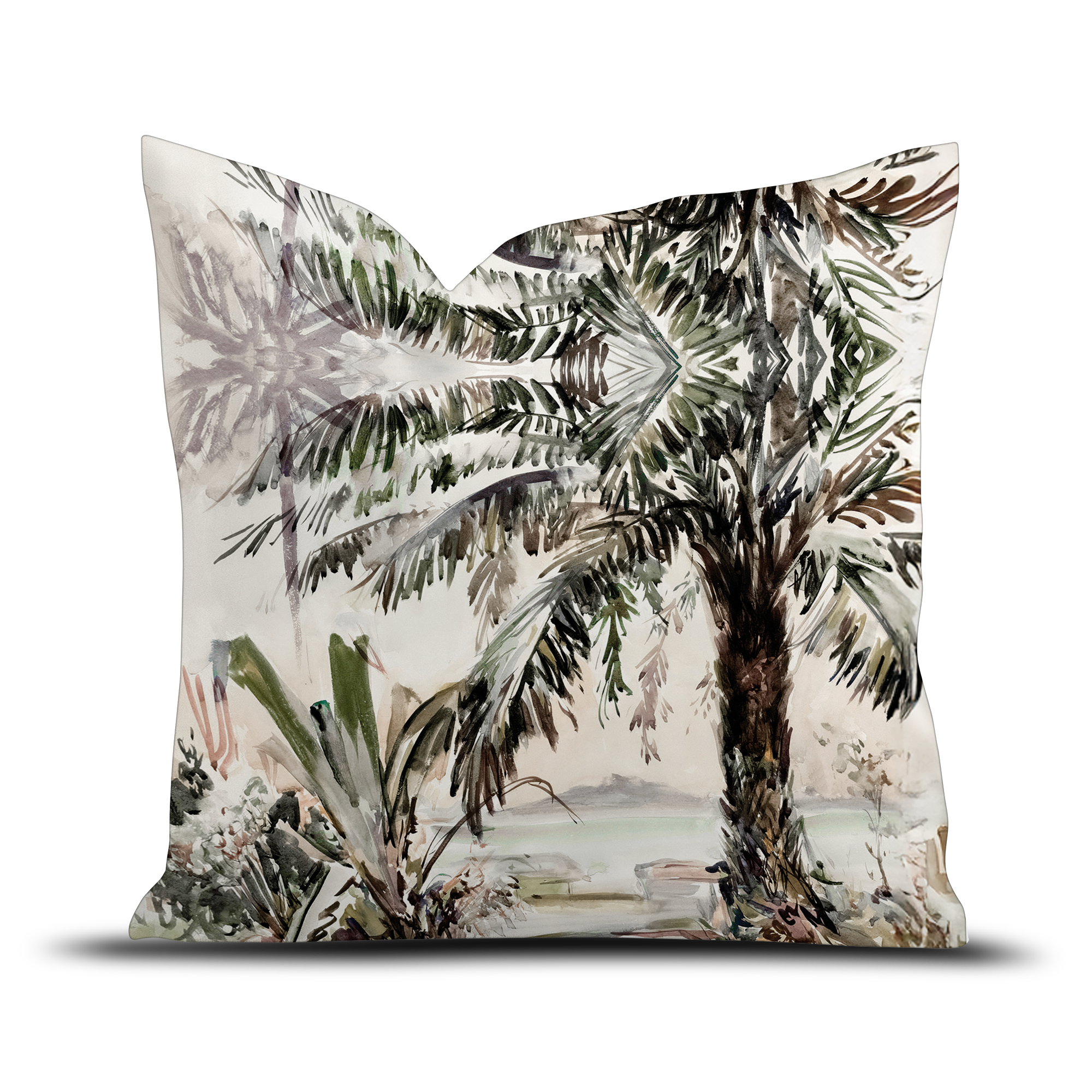 Coussin velours Rustrel