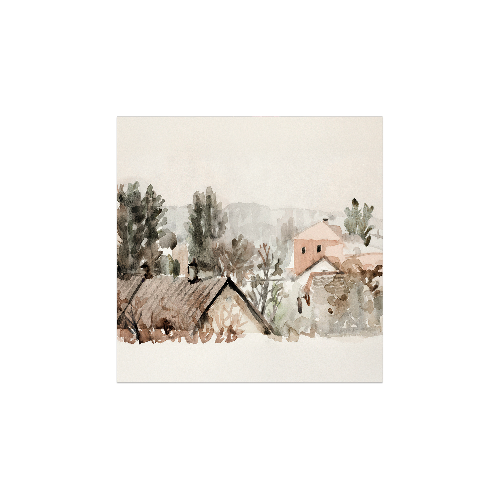 Lot de 6 dessous de verre vinyle Cucuron