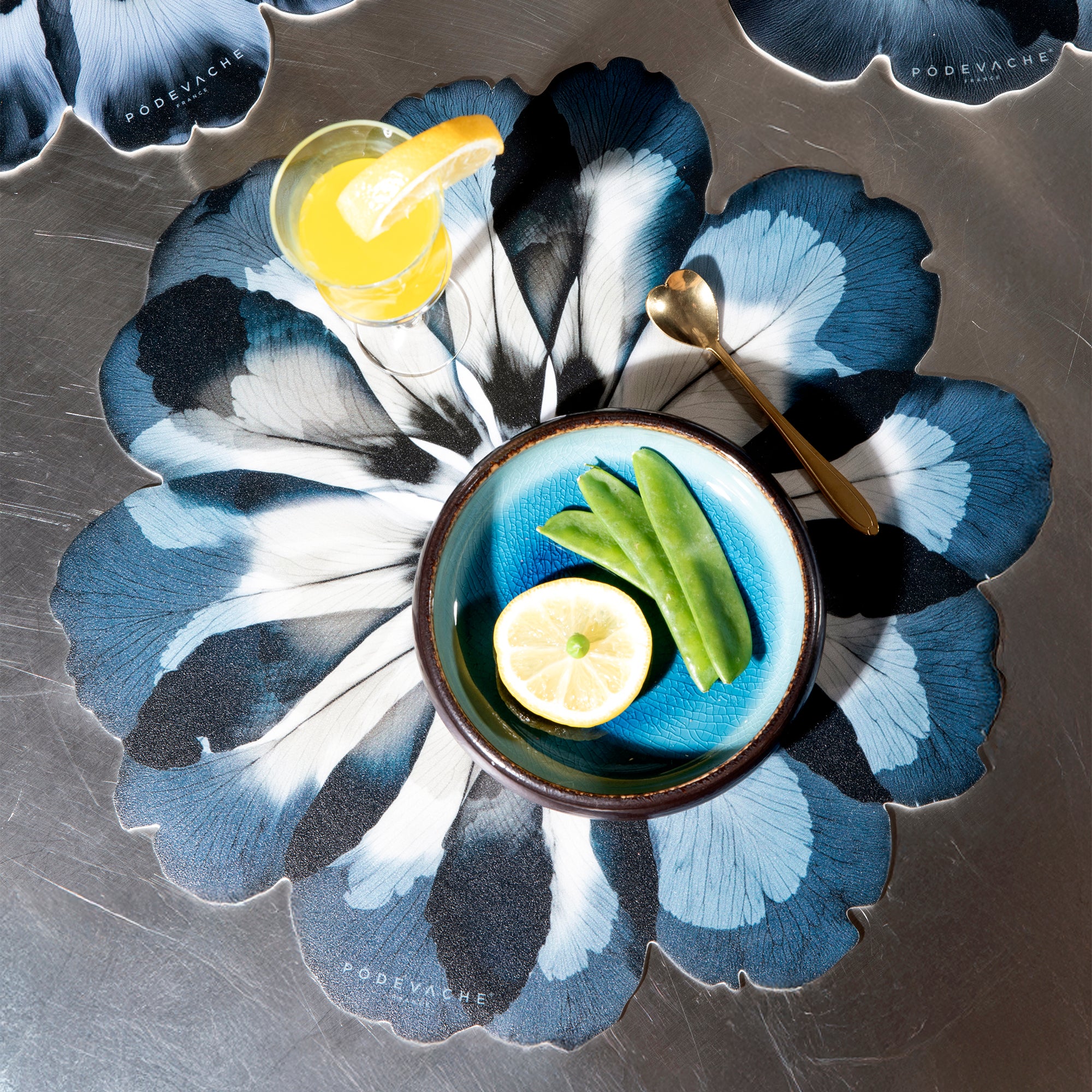 Set De Table Vinyle Floral Corollei