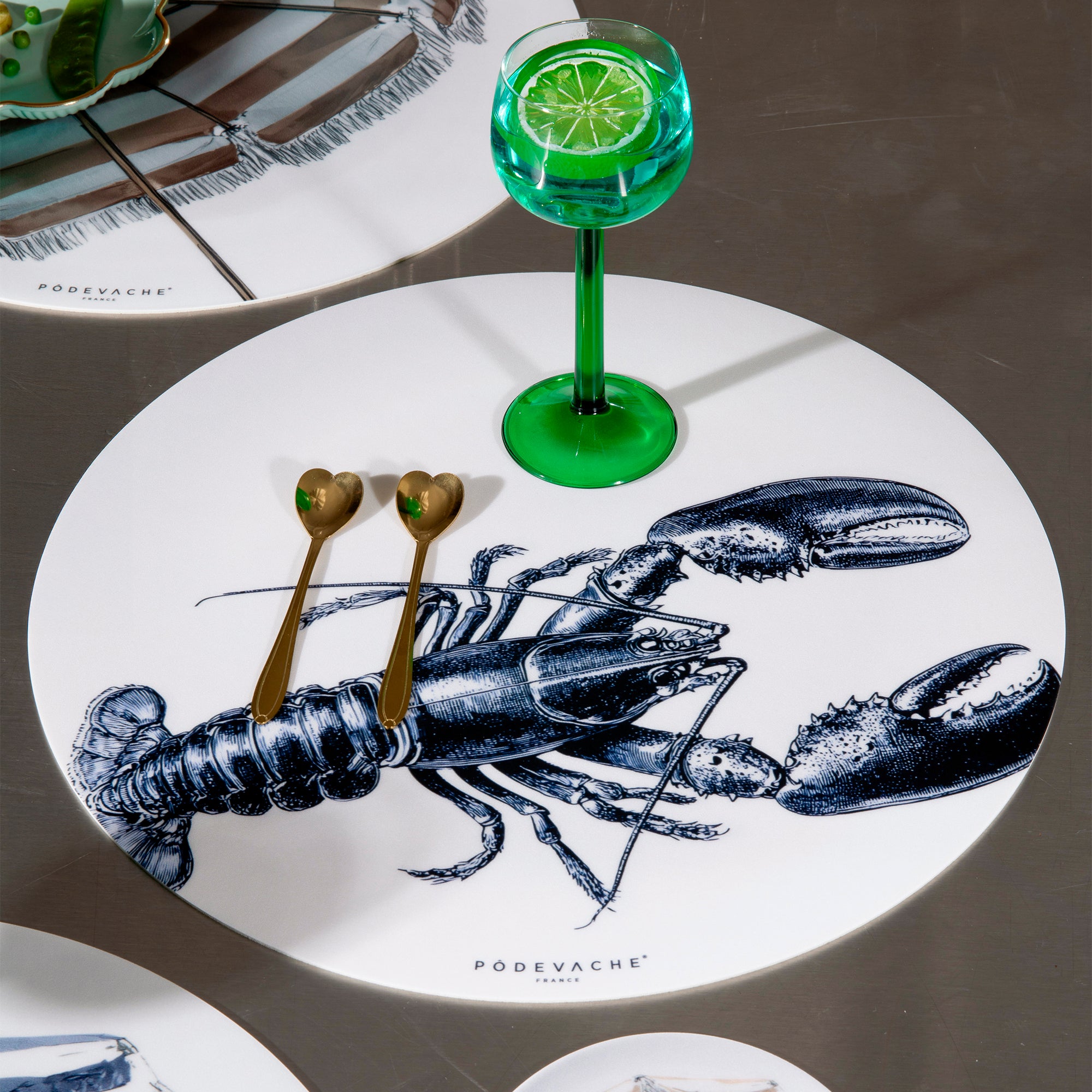 Set De Table Vinyle Homarus