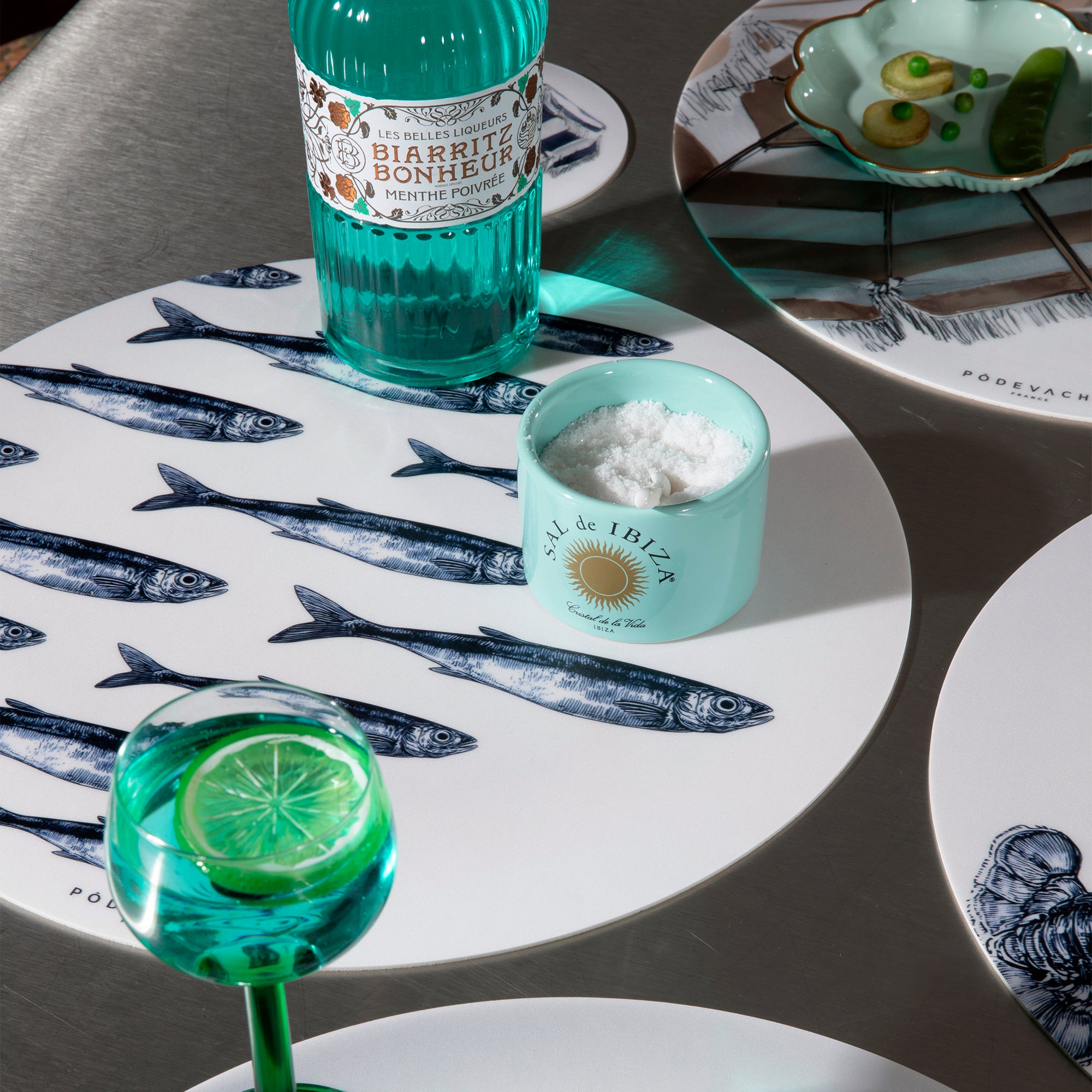 Set De Table Vinyle Pilchard