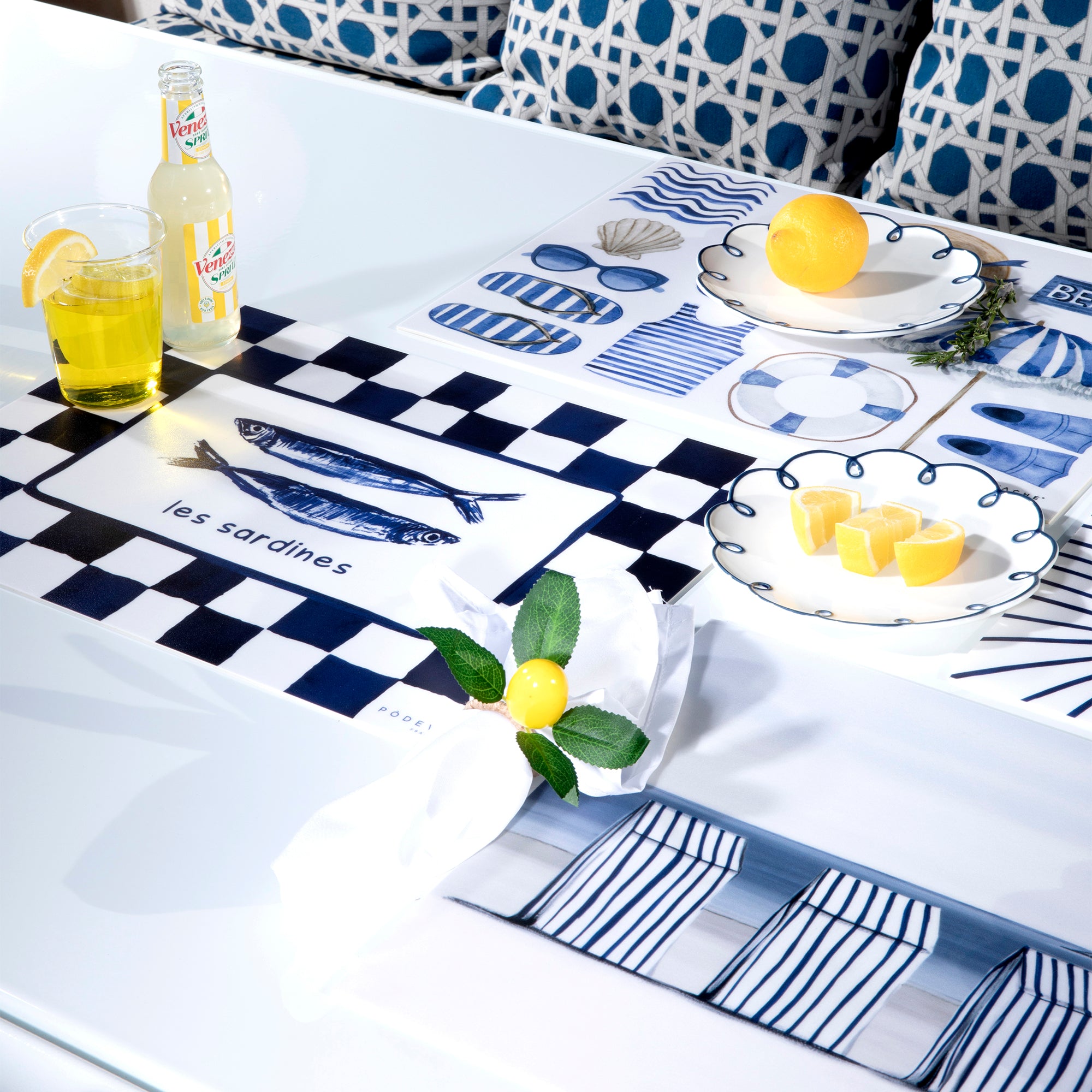 Set De Table Vinyle Sarda
