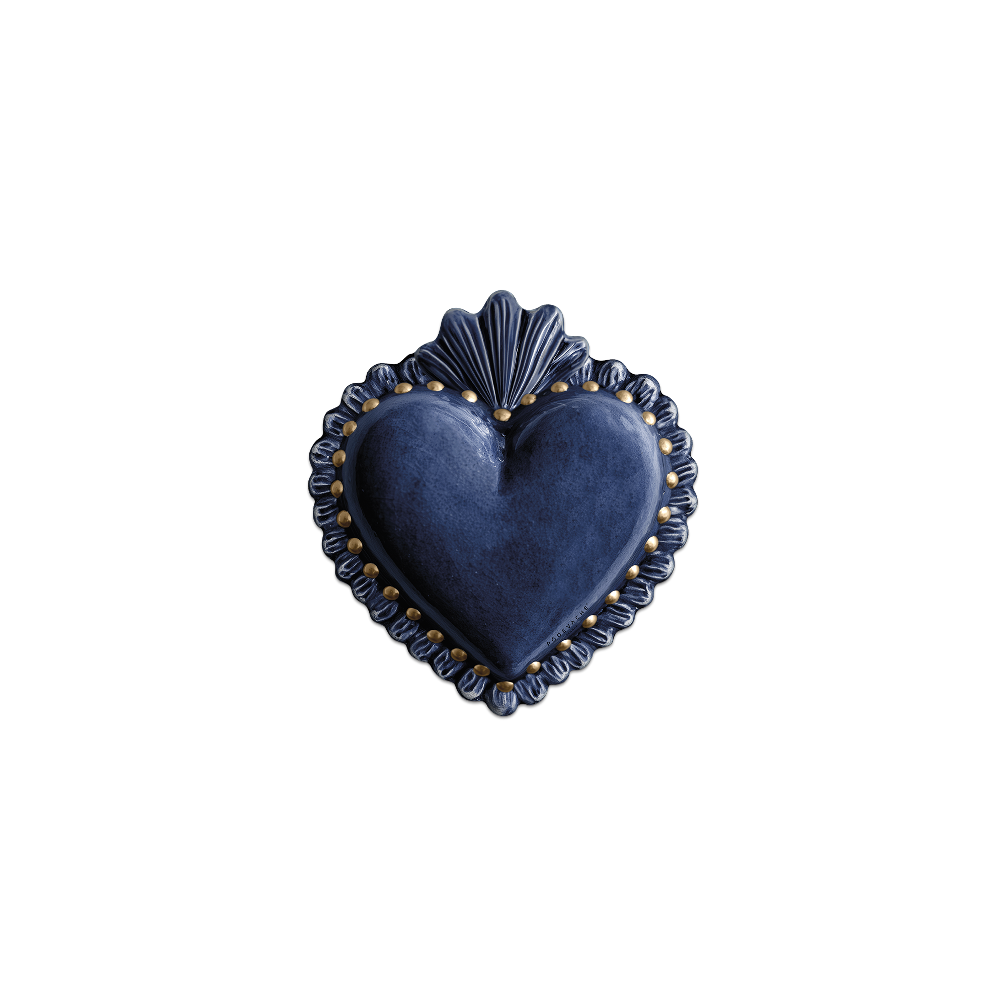 Lot De 6 Dessous De Verre Vinyle Heart