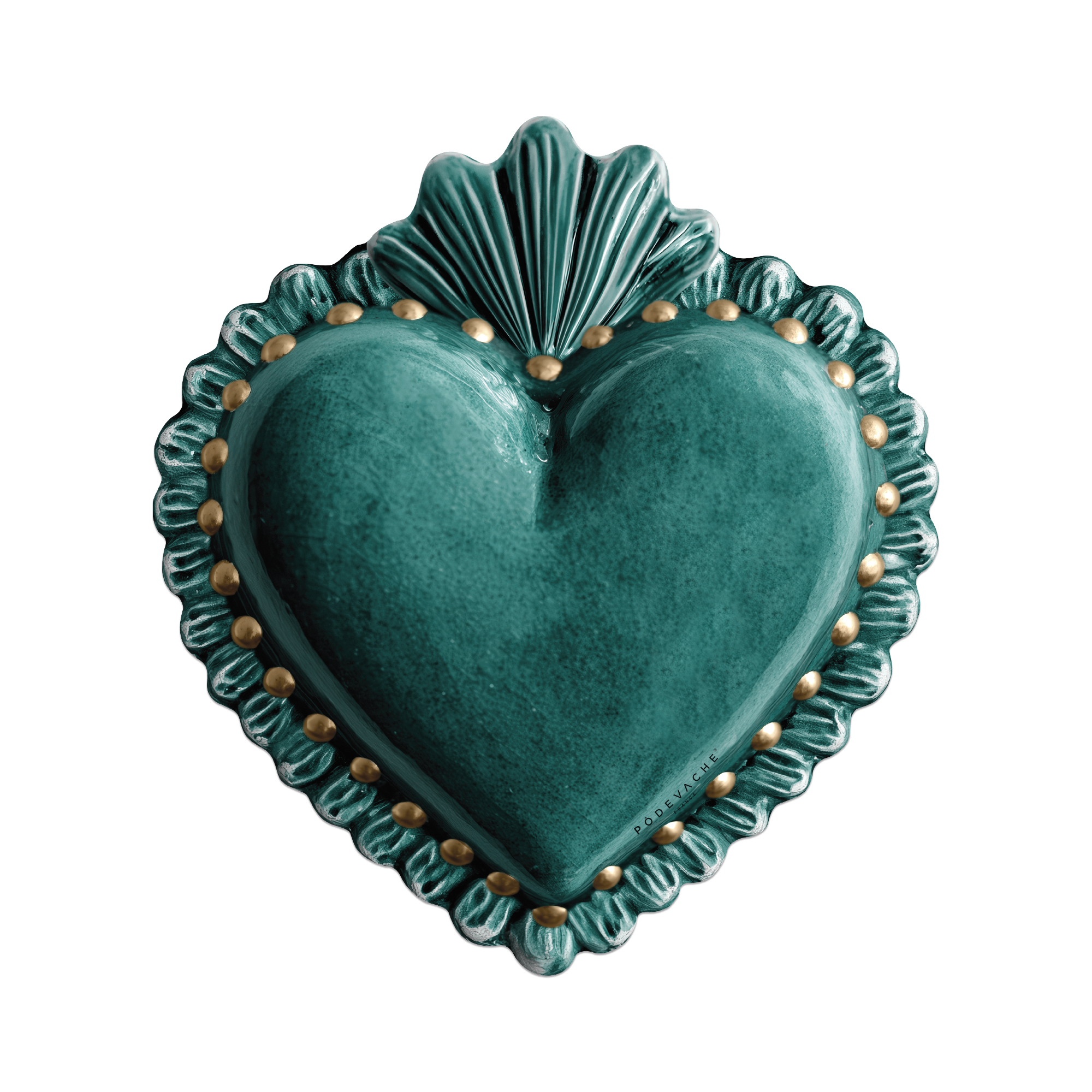 Gold Ex Voto vinyl placemat