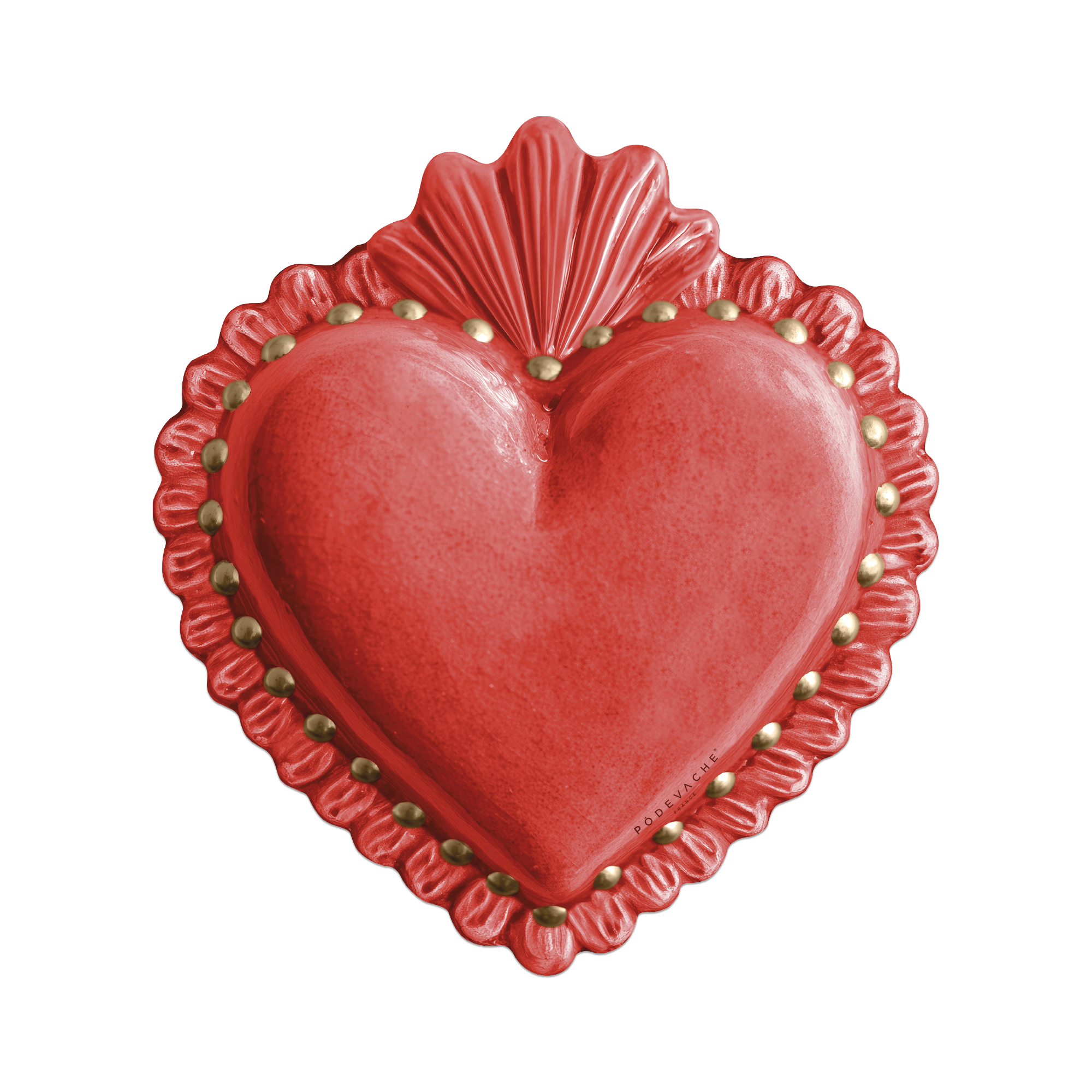 Gold Ex Voto vinyl placemat