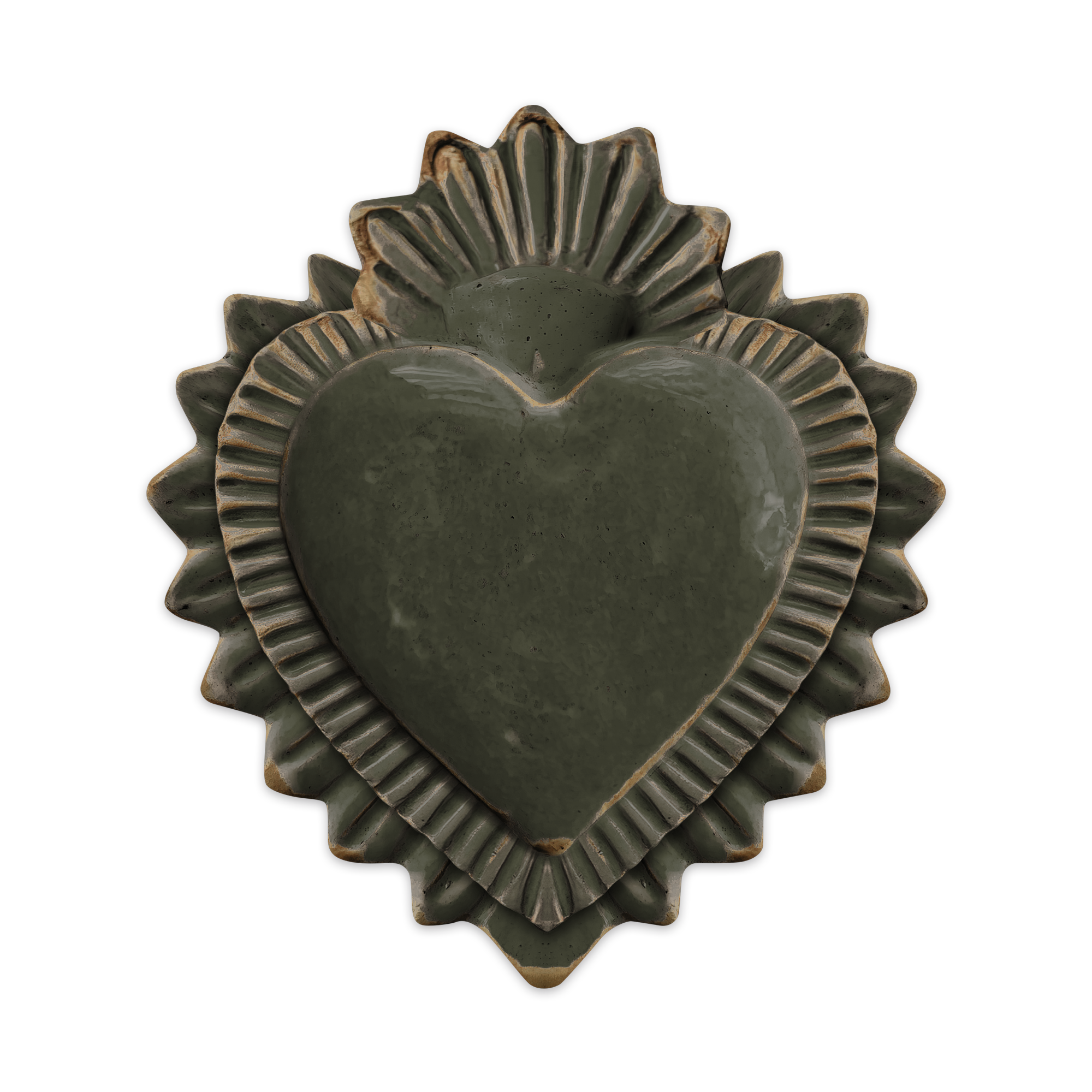 Gold Ex Voto vinyl placemat